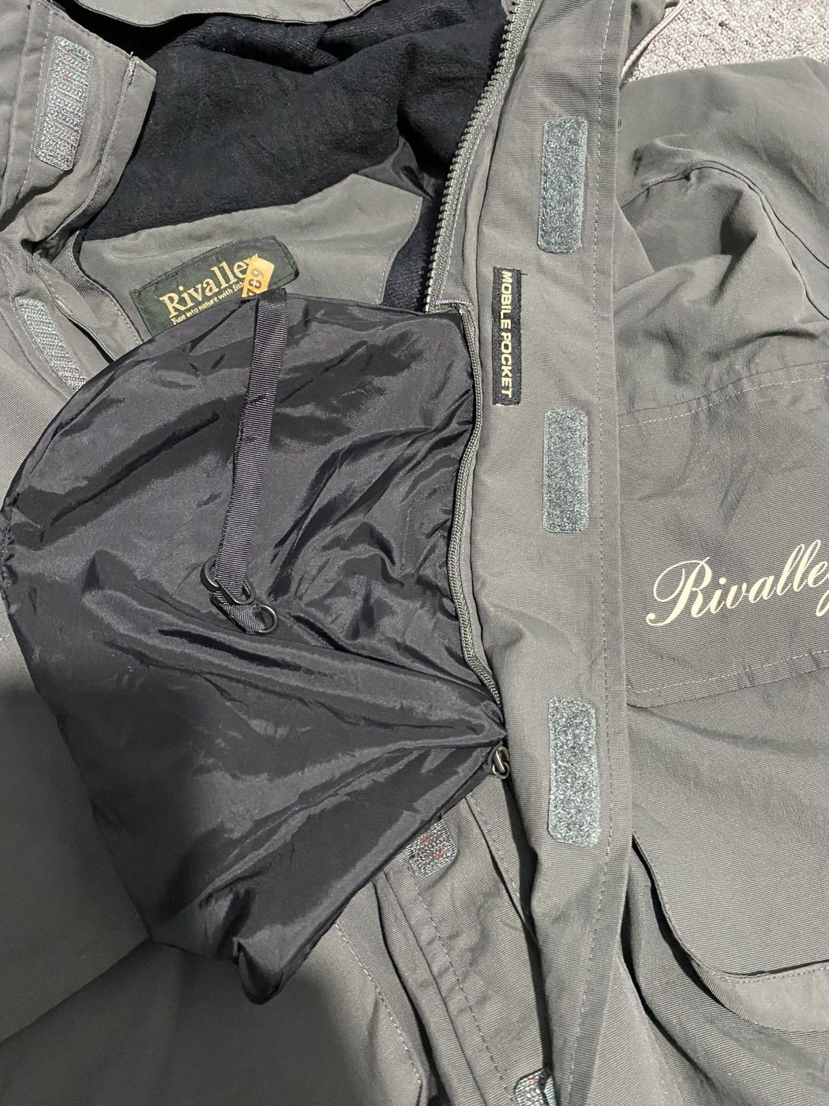 Japanese Brand Rare rivalley sst fishing jacket like a patagonia Size US L / EU 52-54 / 3 - 7 Thumbnail