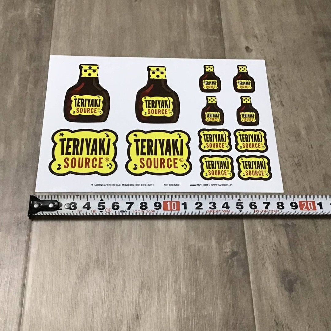 Bape BAPE Teriyaki Boys stickers a bathing ape NIGO Size ONE SIZE - 2 Thumbnail