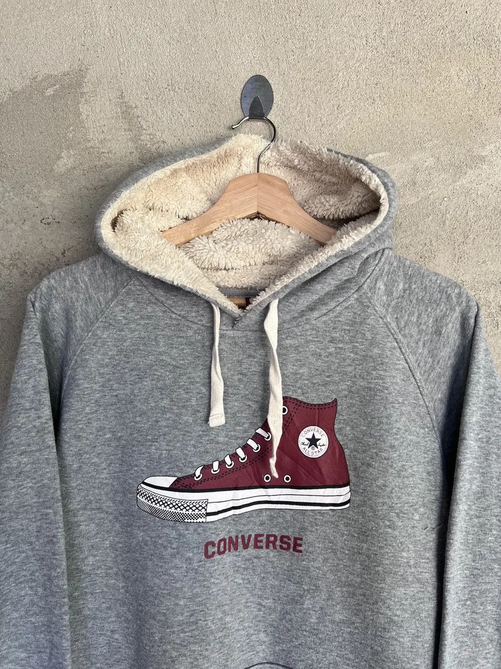 Converse Vintage Converse Big Logo Hoodies Size US S / EU 44-46 / 1 - 3 Thumbnail