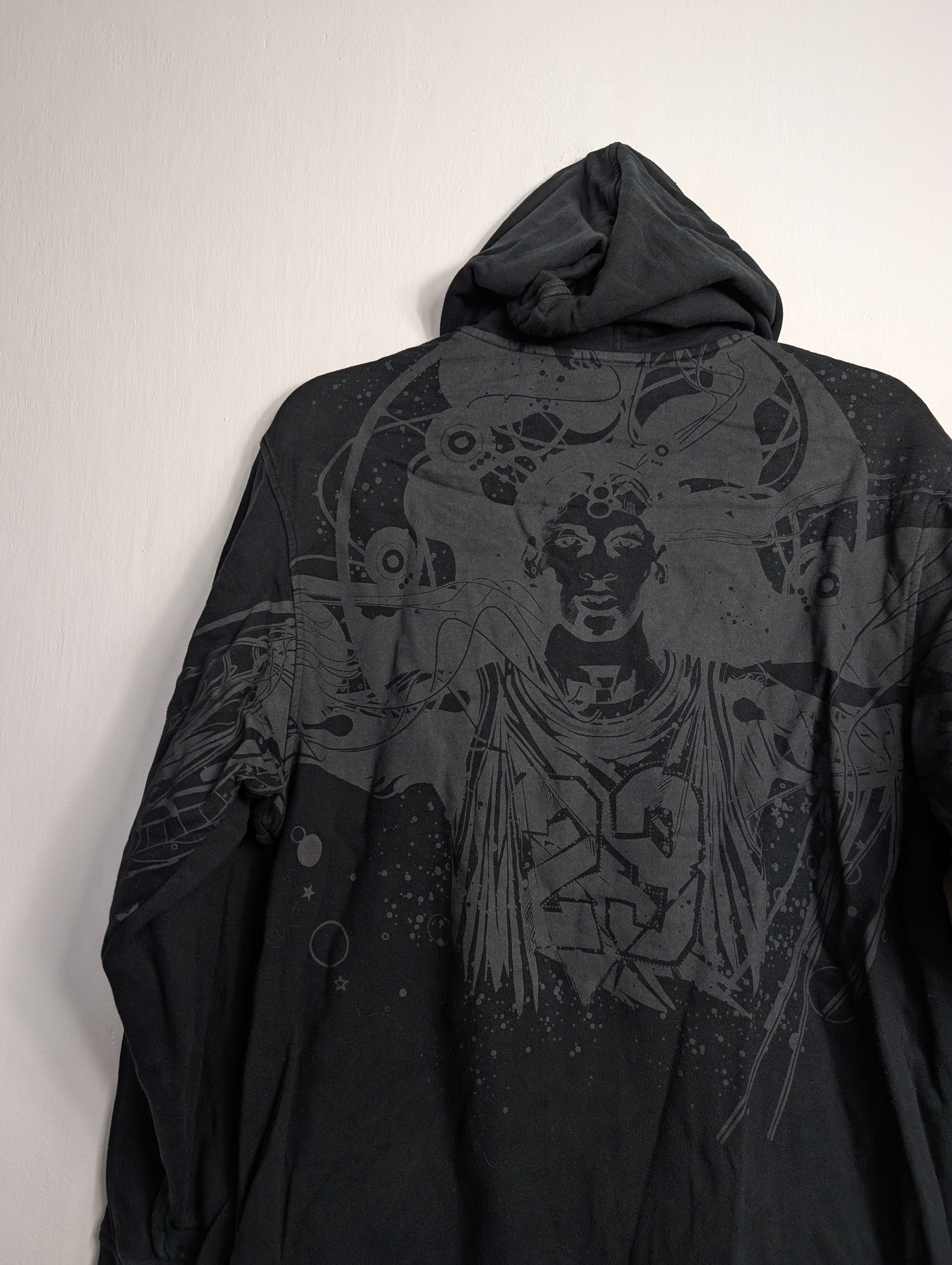 Jordan Brand × Nike Vintage Air Jordan Zip Hoodie Y2K Streetwear Size US M / EU 48-50 / 2 - 5 Thumbnail