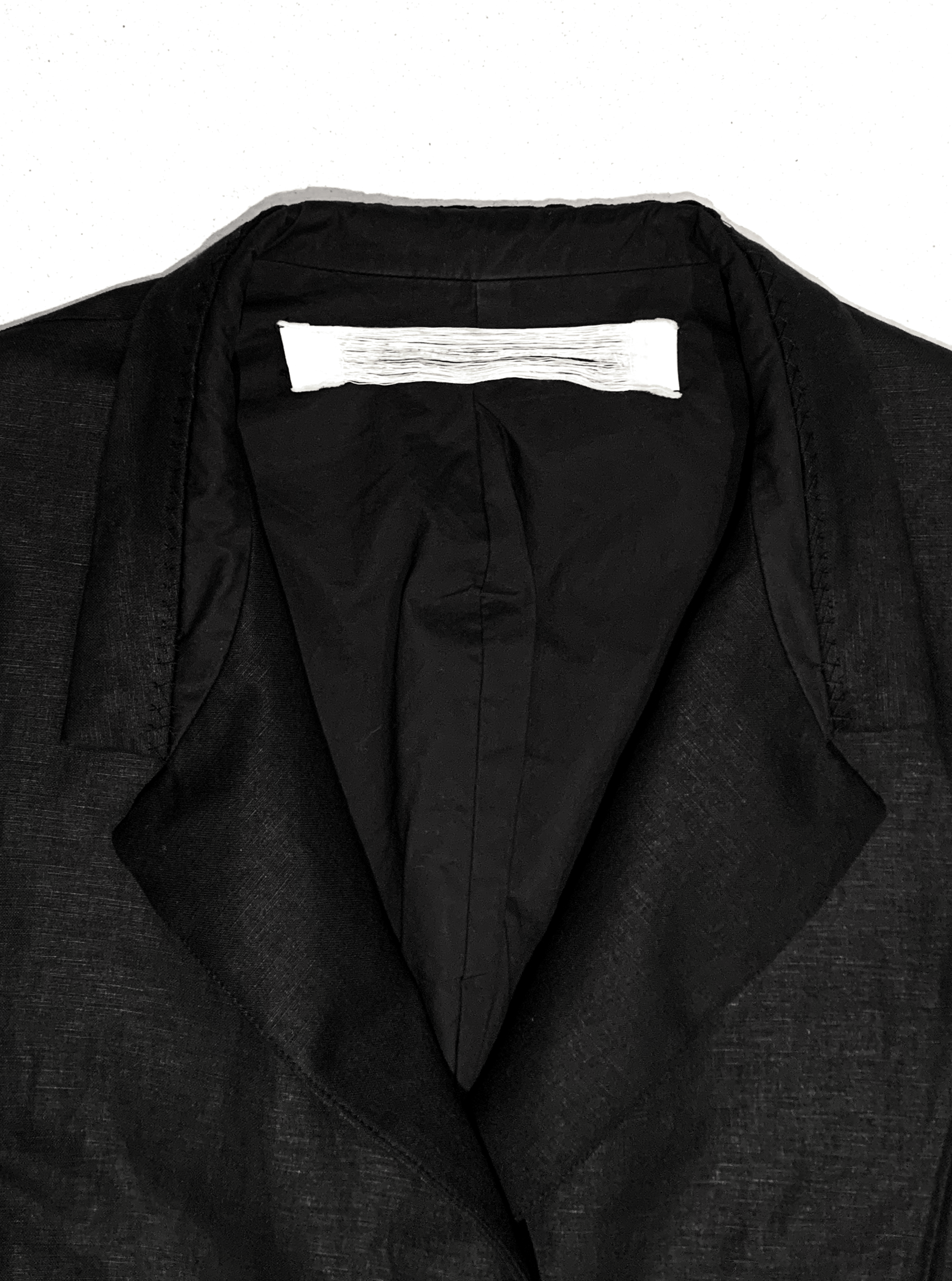 Individual Sentiments SS16 Hiyoku Single Breasted Blazer Jacket Cotton Linen Size US S / EU 44-46 / 1 - 8 Thumbnail