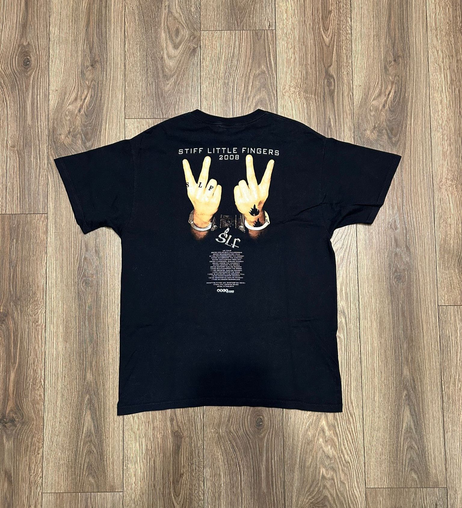 Band Tees × Vintage Stiff Little Fingers 2008 UK tour t-shirt Size US L / EU 52-54 / 3 - 2 Thumbnail