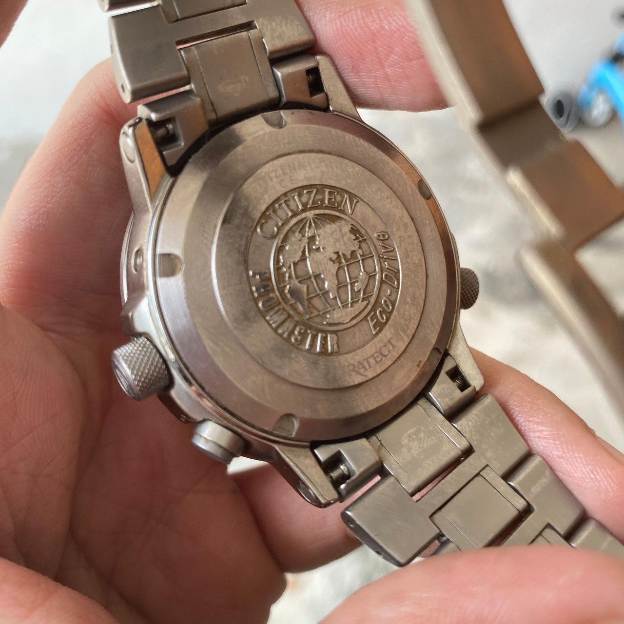 Citizen Citizen Promaster Eco-Drive Radio Controlled Titanium Size ONE SIZE - 6 Thumbnail