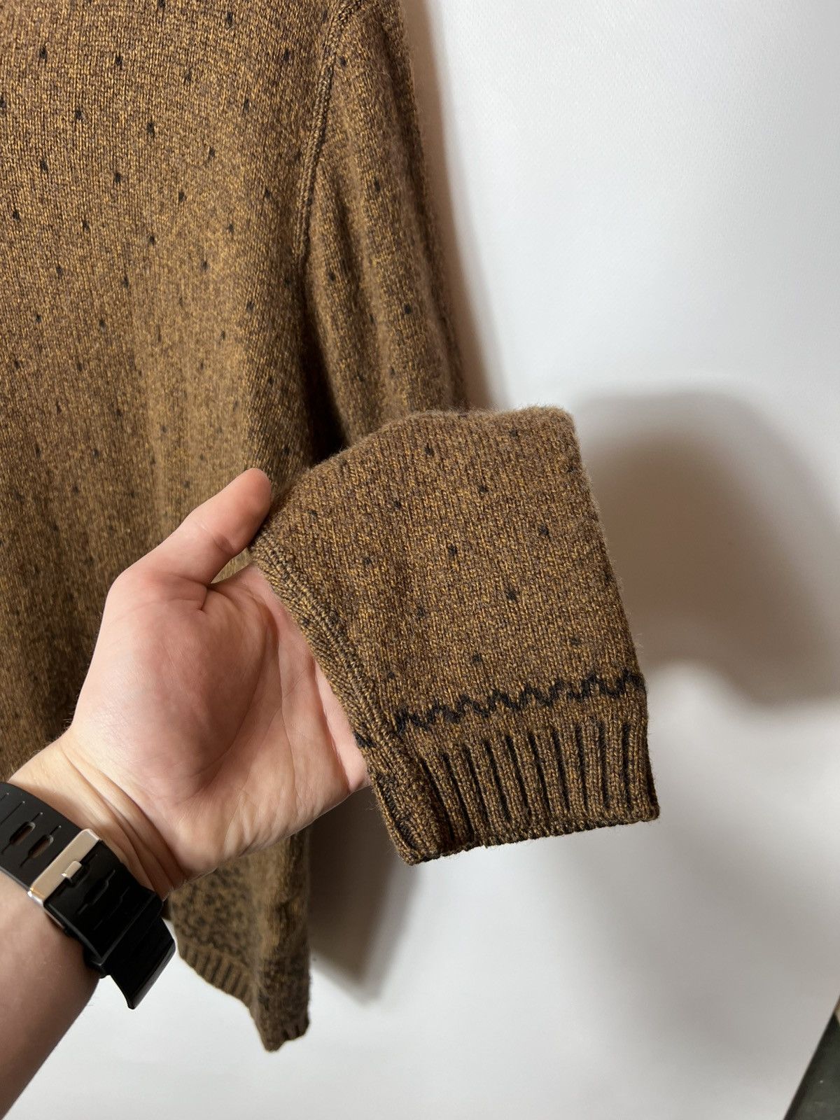Bally Vintage luxury Bally Merino Wool Cashmere V Neck Sweater Size US M / EU 48-50 / 2 - 5 Thumbnail