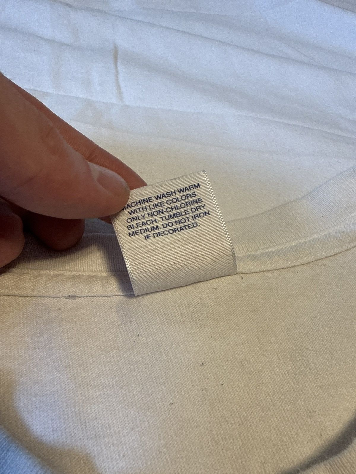 Supreme Supreme Just Say No White Tee Shirt Size US L / EU 52-54 / 3 - 3 Thumbnail