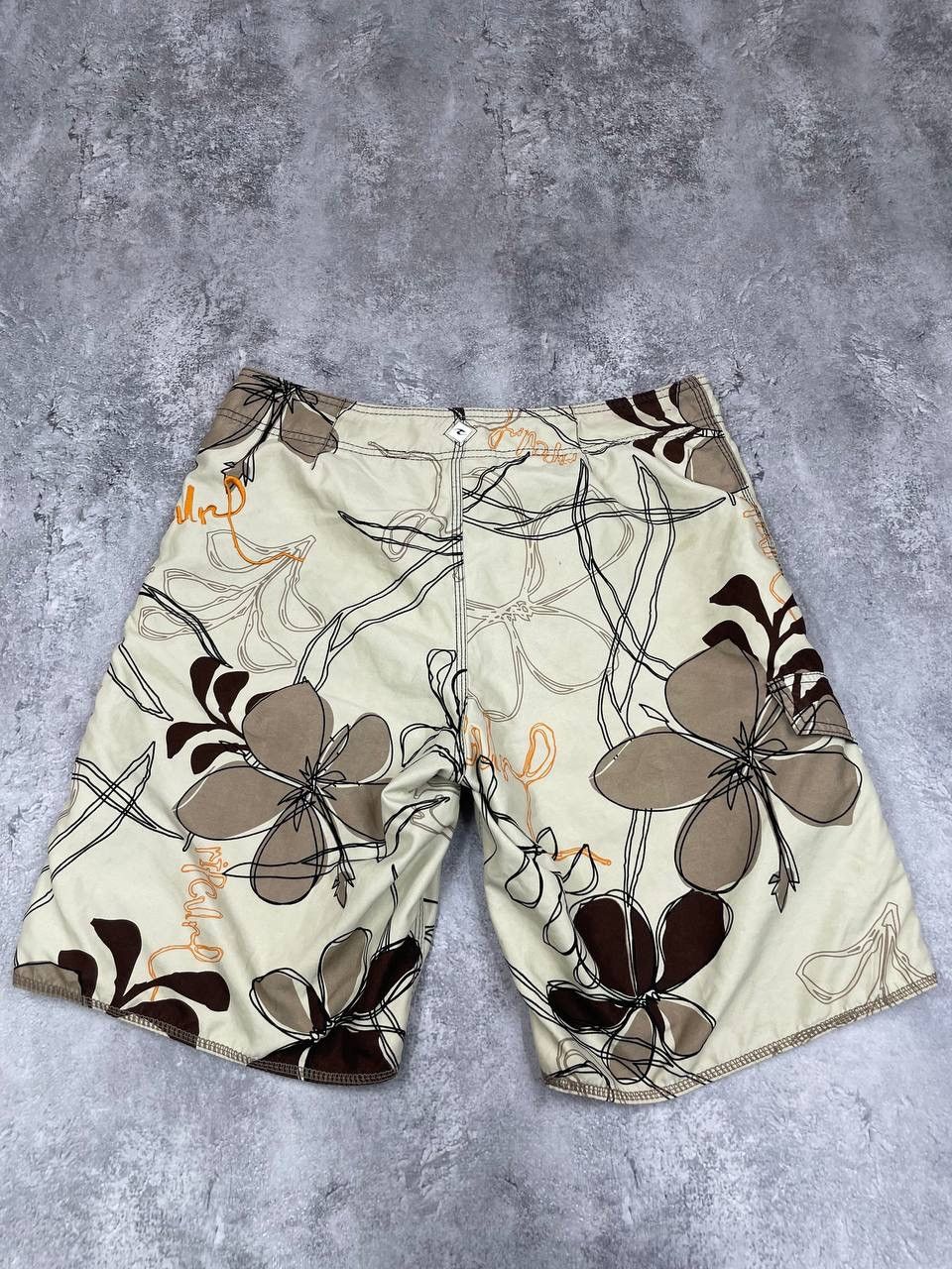Ripcurl Rip Curl Men Swim Shorts Beige Floral Size W34 Size US 34 / EU 50 - 5 Thumbnail