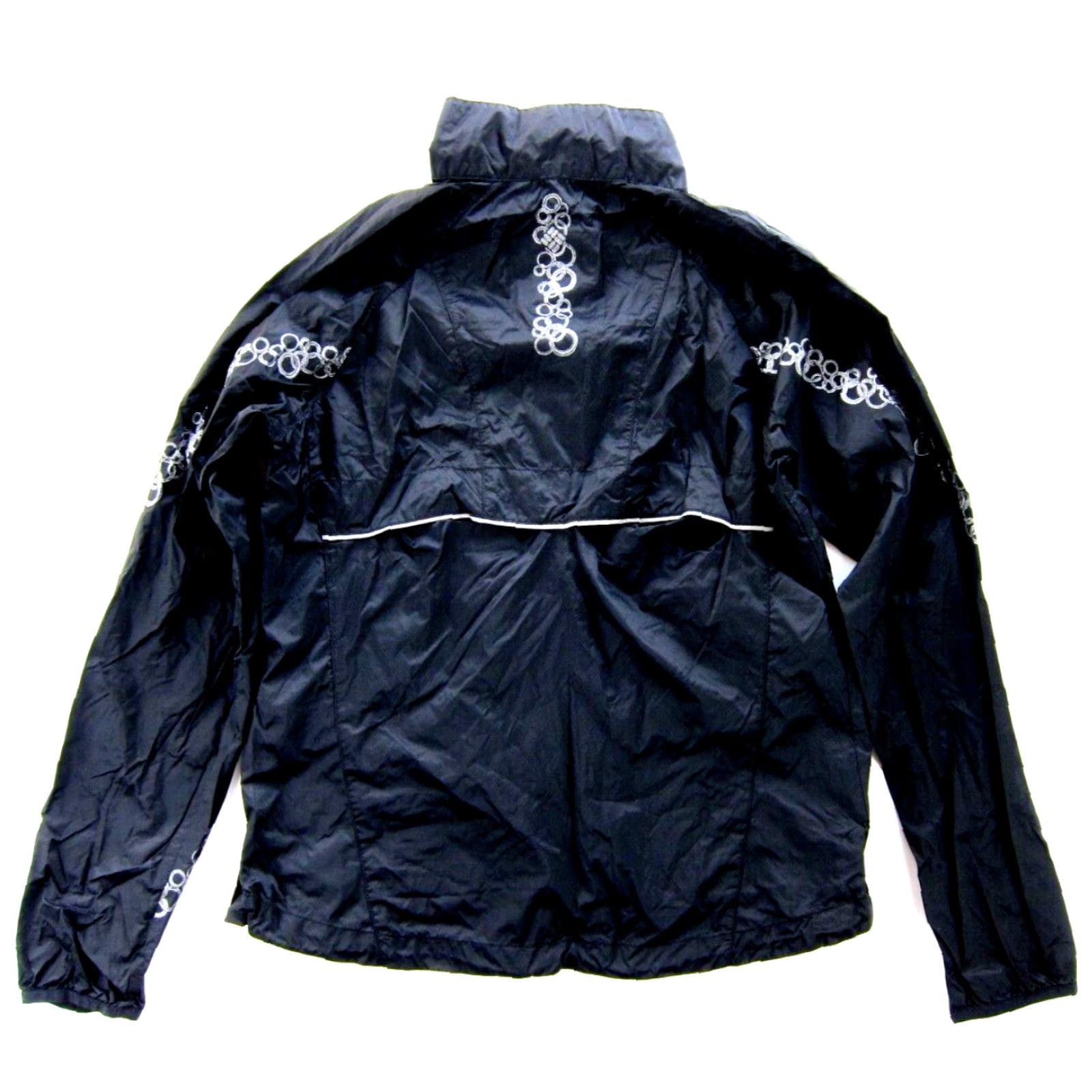 Rains Columbia Nylon Black Lightweight 1/4 Zip Pocket Pullover Windbreaker Rain Jacket M Size M / US 6-8 / IT 42-44 - 2 Thumbnail