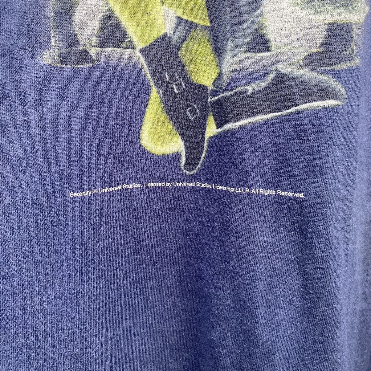 Vintage Thrashed Faded Vintage Y2K Serenity Movie ERD GRUNGE TEE Size US XL / EU 56 / 4 - 4 Thumbnail