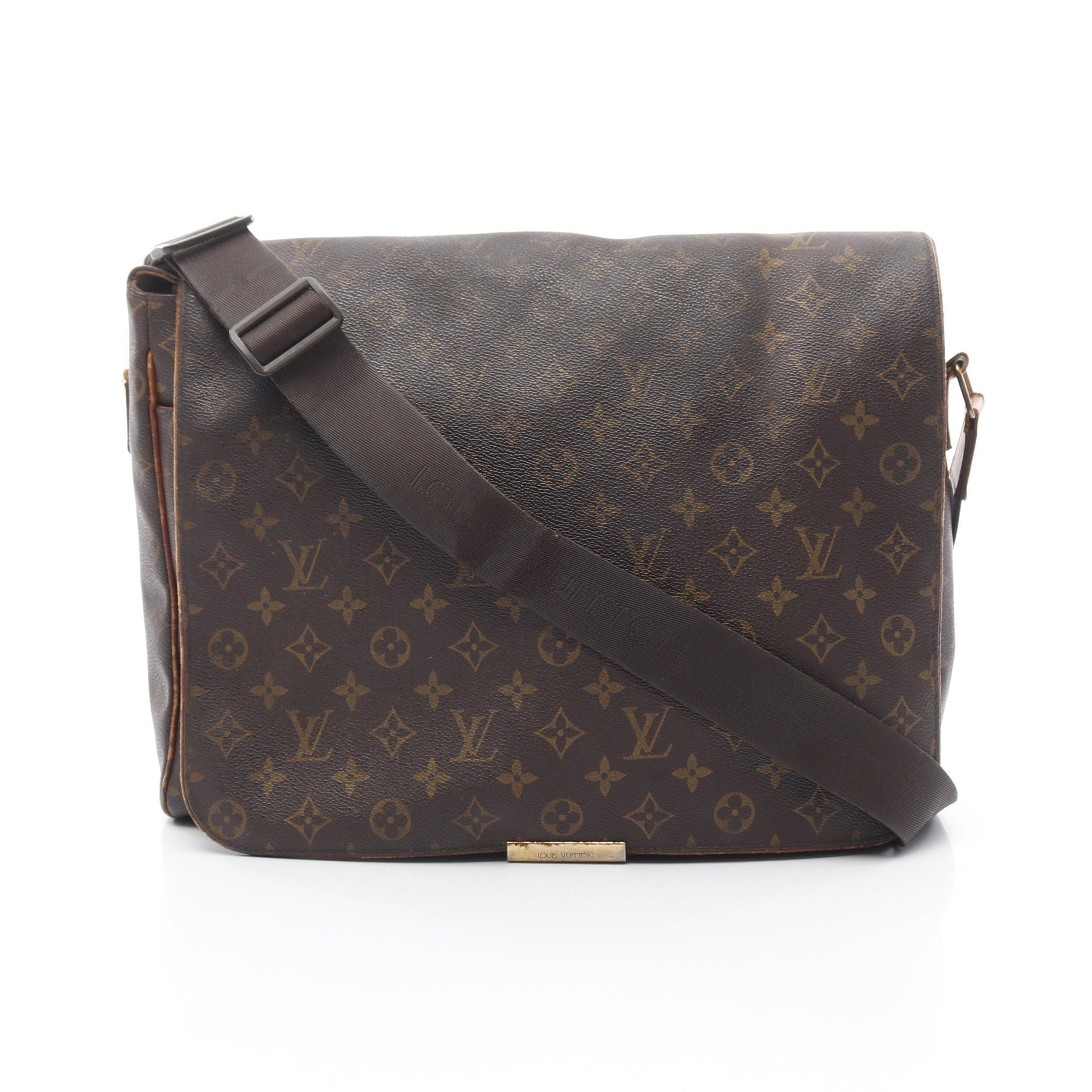 Louis Vuitton Louis Vuitton Aves Monogram Shoulder Bag Leather Brown Size ONE SIZE - 1 Thumbnail