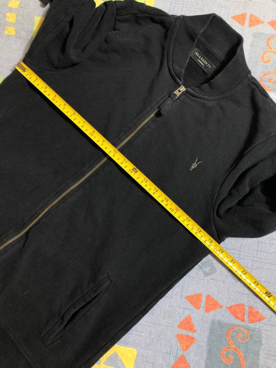 Allsaints Allsaints Bomber Zip Up Japanese Logo Lux Y2K Hoodie Size US M / EU 48-50 / 2 - 8 Thumbnail