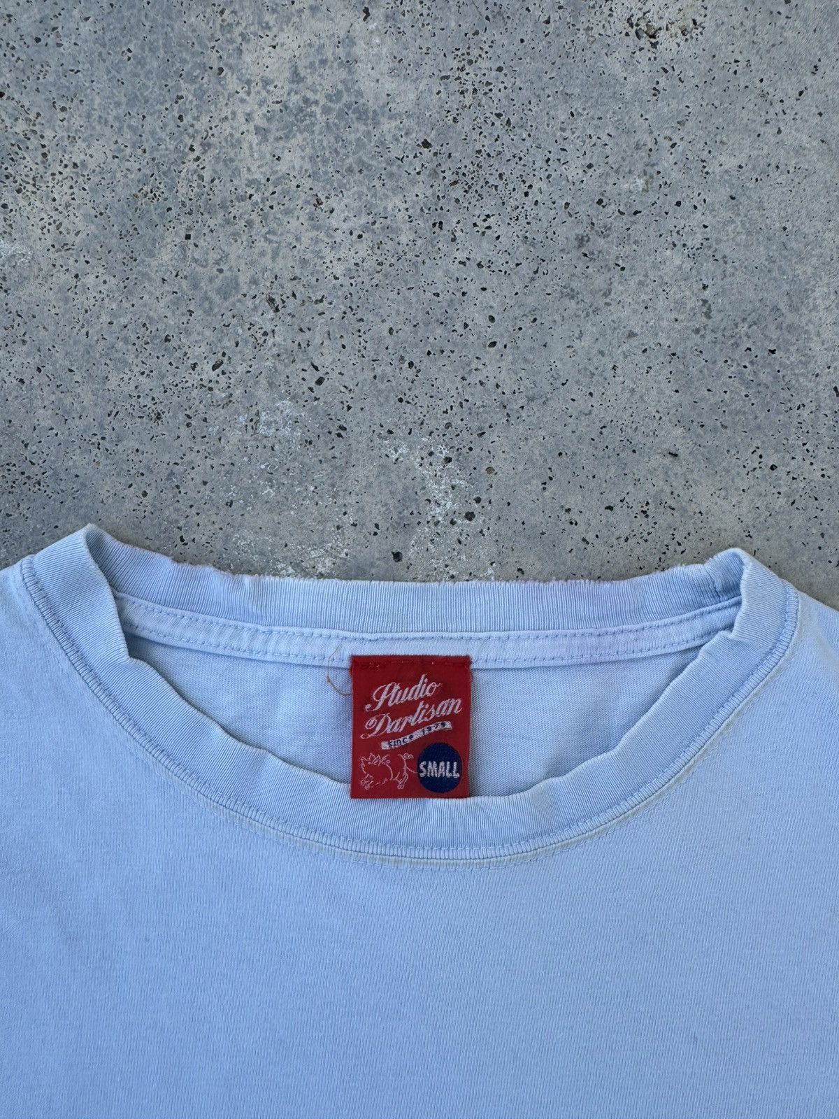 Studio D'Artisan Distressed Studio D'Artisan Pig Tees Light Blue Size US S / EU 44-46 / 1 - 6 Thumbnail