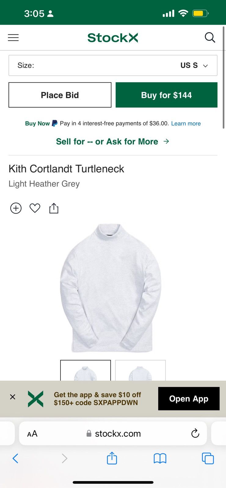 Kith Cortlandt Turtleneck Size US S / EU 44-46 / 1 - 11 Thumbnail