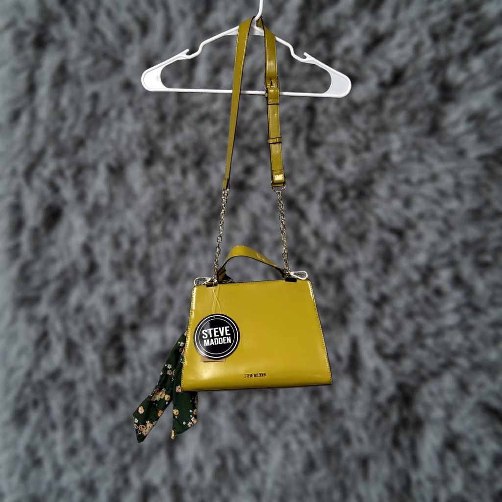Steve Madden Steve Madden Brominia Satchel Bag M Coquette Office Siren Minimalist Corpcore Mens Womens Girls Boys None Size ONE SIZE - 1 Thumbnail