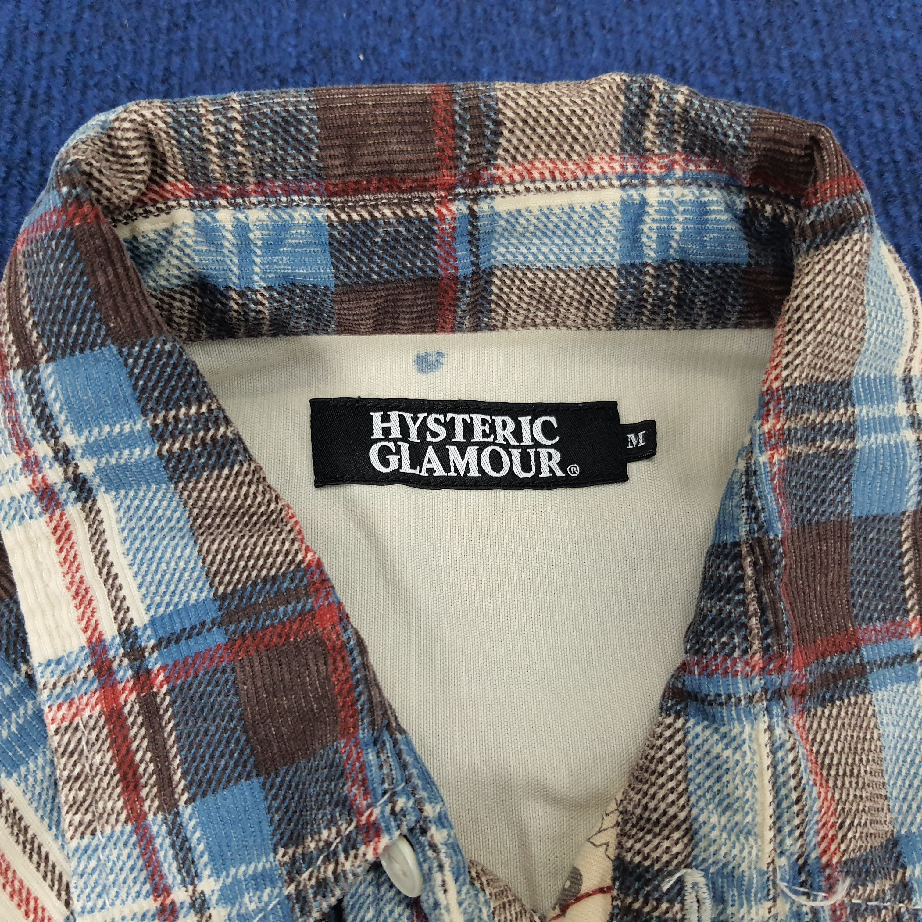 Hysteric Glamour Vintage Hysteric Glamour Japan Custom Logo Flannel Shirts Size US M / EU 48-50 / 2 - 5 Thumbnail