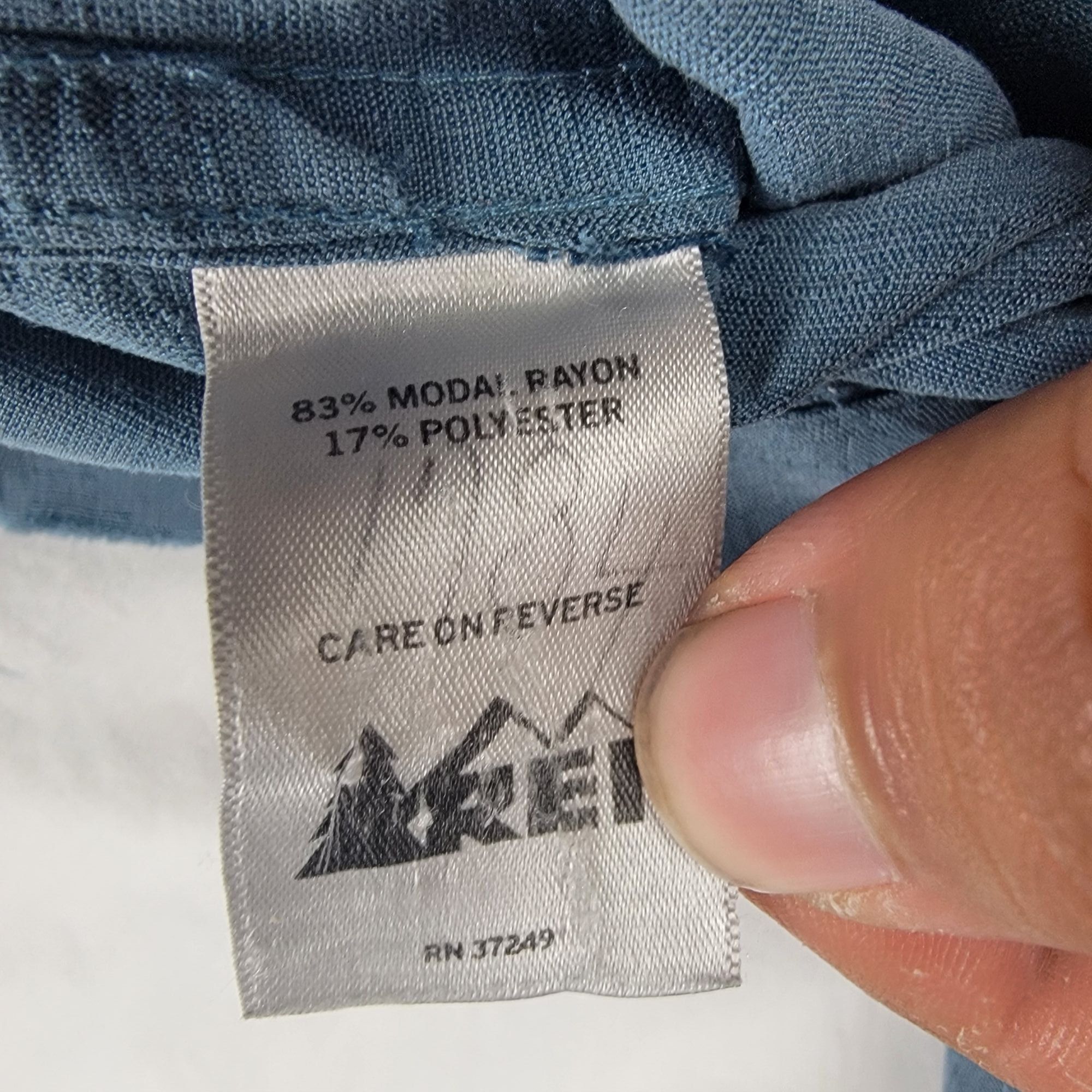 Rei REI Mens XL Blue Short Sleeve Button Up Shirt Casual Camping Size US XL / EU 56 / 4 - 4 Thumbnail