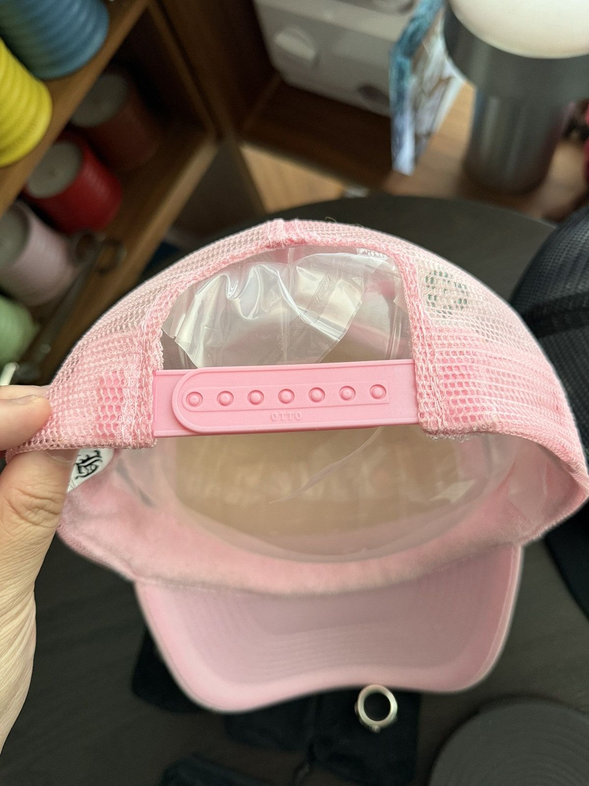 2000s Vintage Pink F U Hat