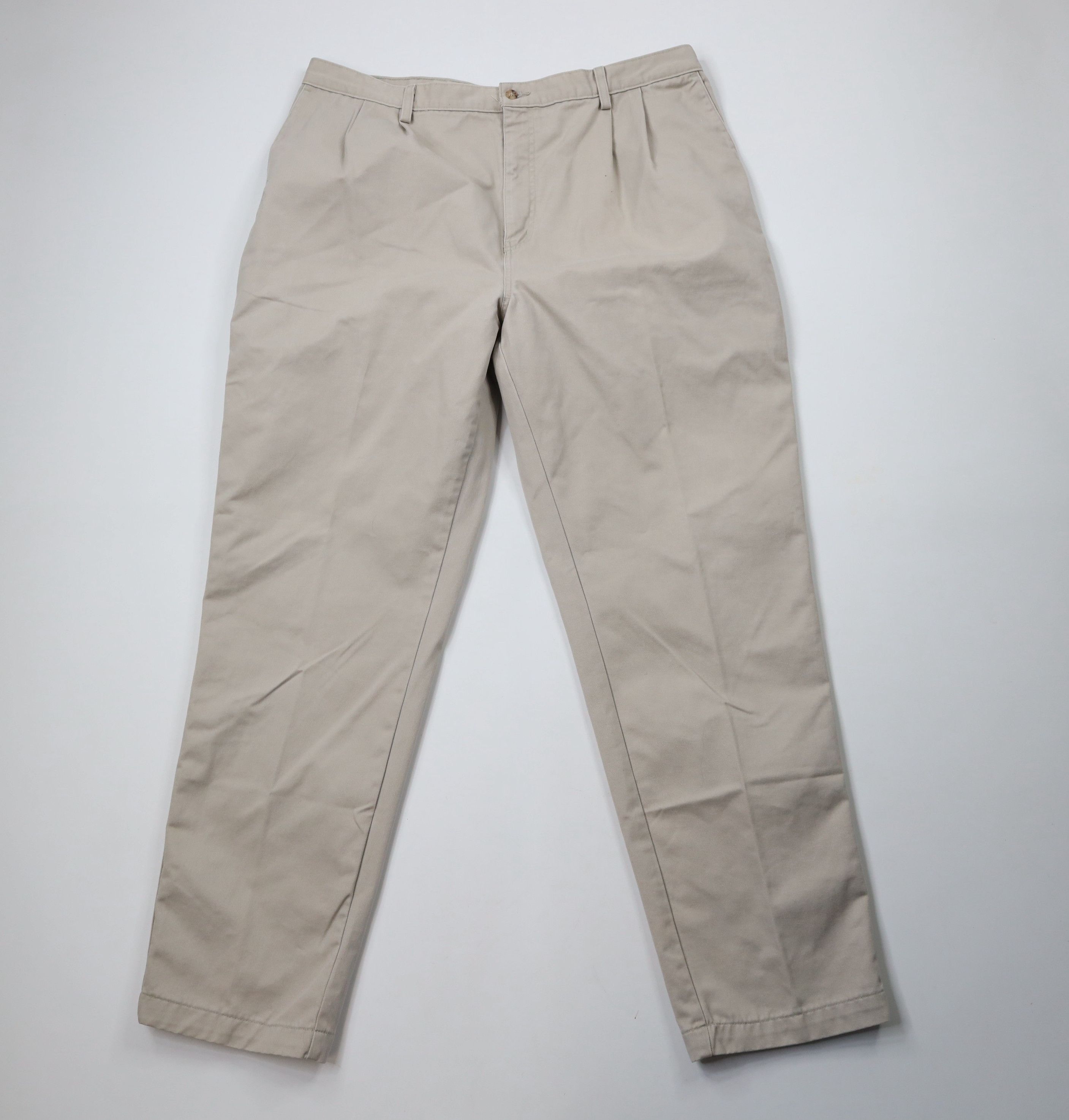 Carhartt × Vintage Vintage Y2K 2000 Carhartt Wide Leg Chino Pants Cotton Stone Size US 40 / EU 56 - 1 Thumbnail