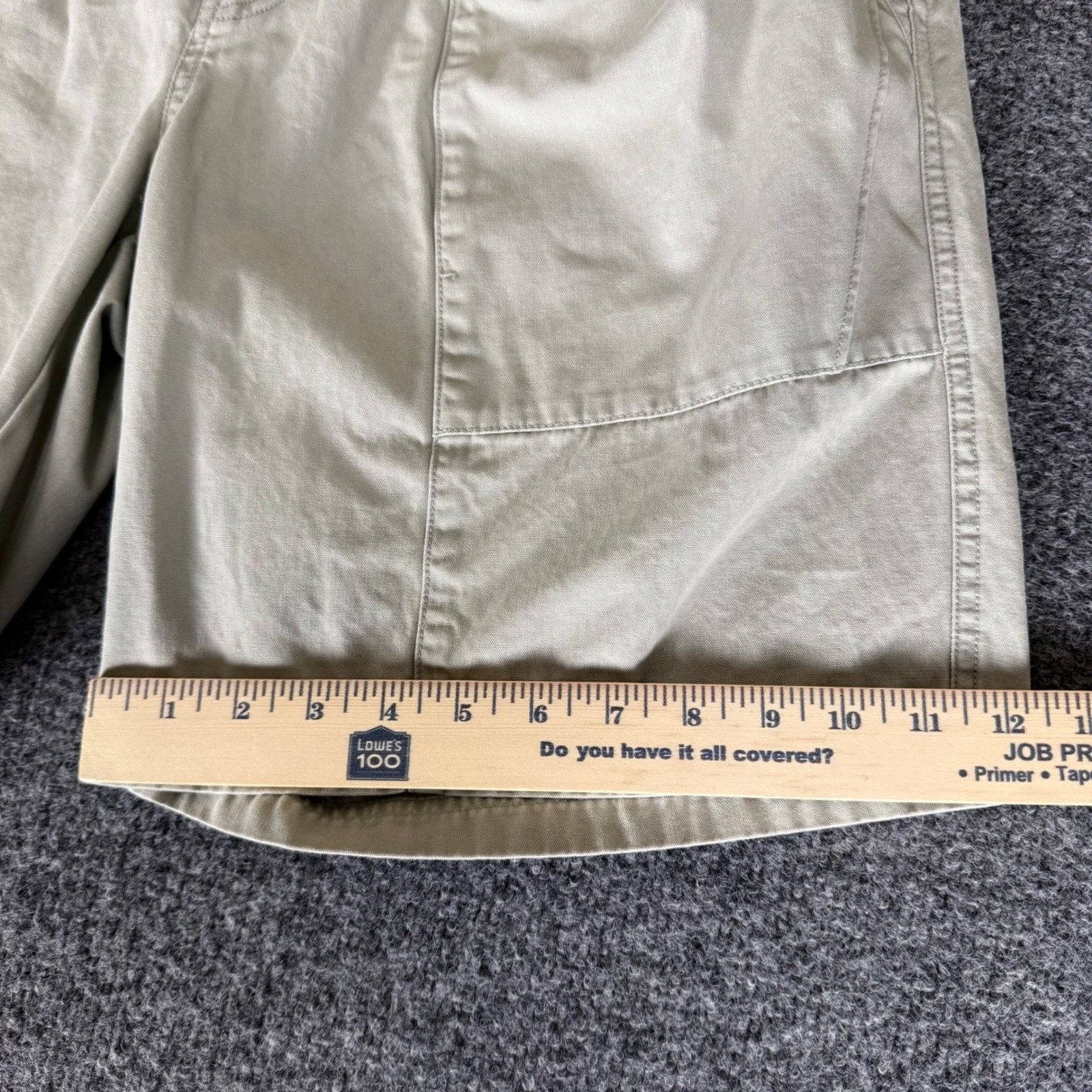 Tommy Bahama Tommy Bahama Relax Mens 34 Olive Pleated Cotton Chino Shorts Size US 34 / EU 50 - 8 Thumbnail