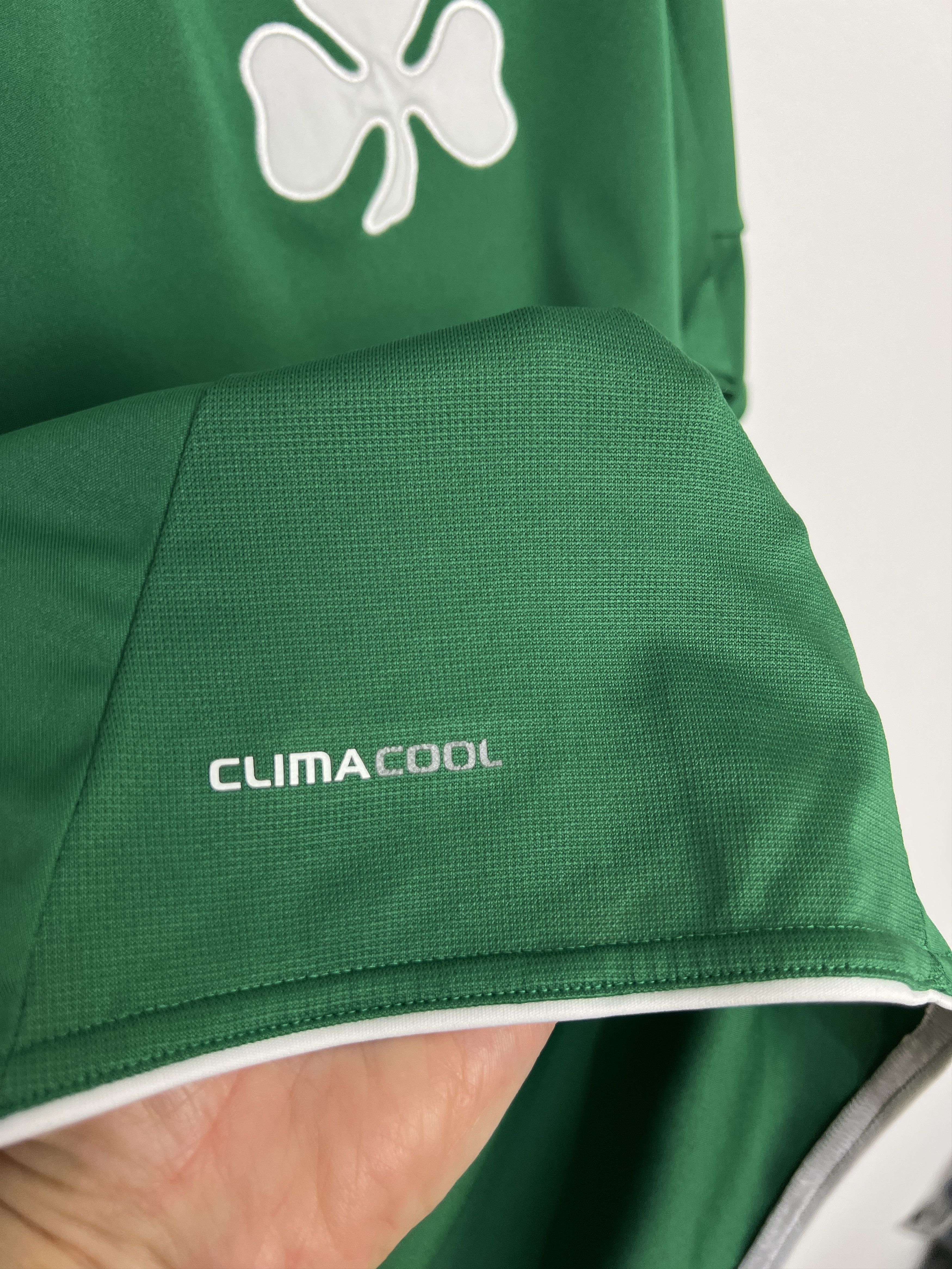 Adidas Panathinaikos Home football shirt 2009 Soccer Jersey Trikot Size US L / EU 52-54 / 3 - 4 Thumbnail