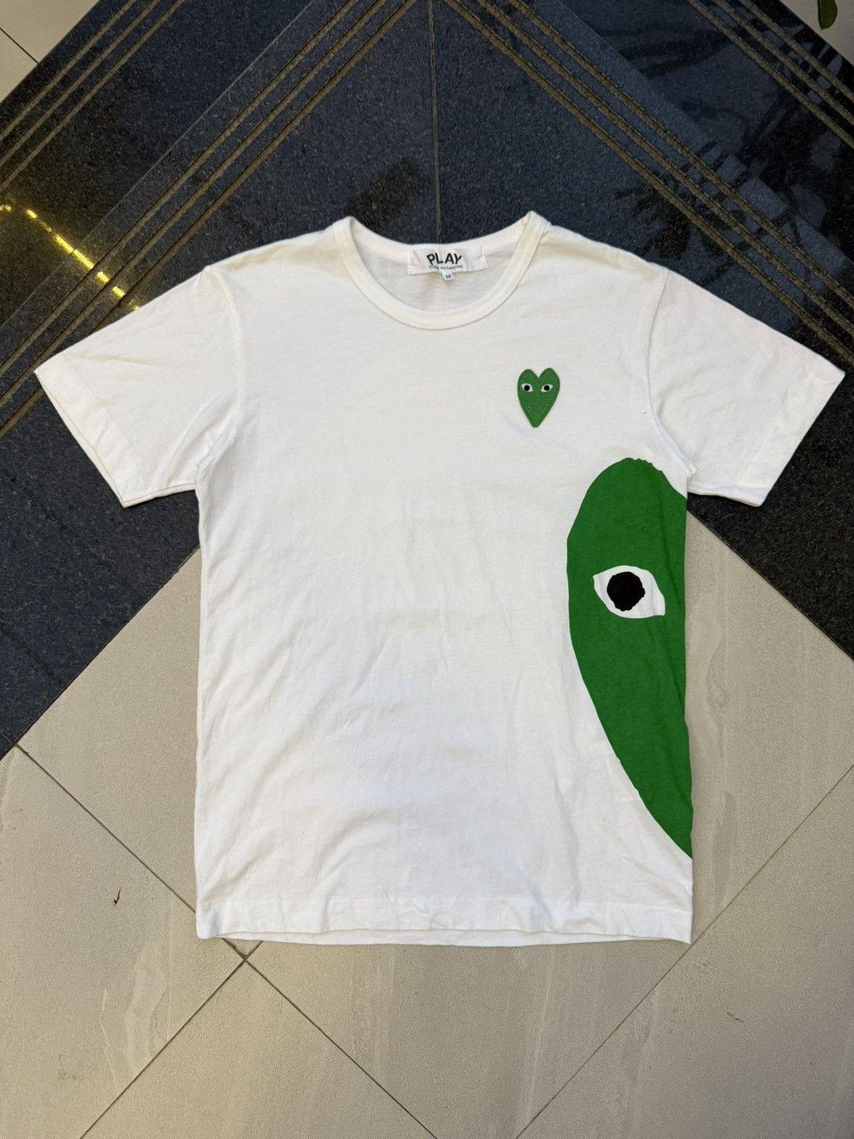 Comme des Garcons 90’s CDG RARE DOUBLE HEART LOGO Y2K VINTAGE JAPANESE TSHIRT Size US M / EU 48-50 / 2 - 2 Thumbnail