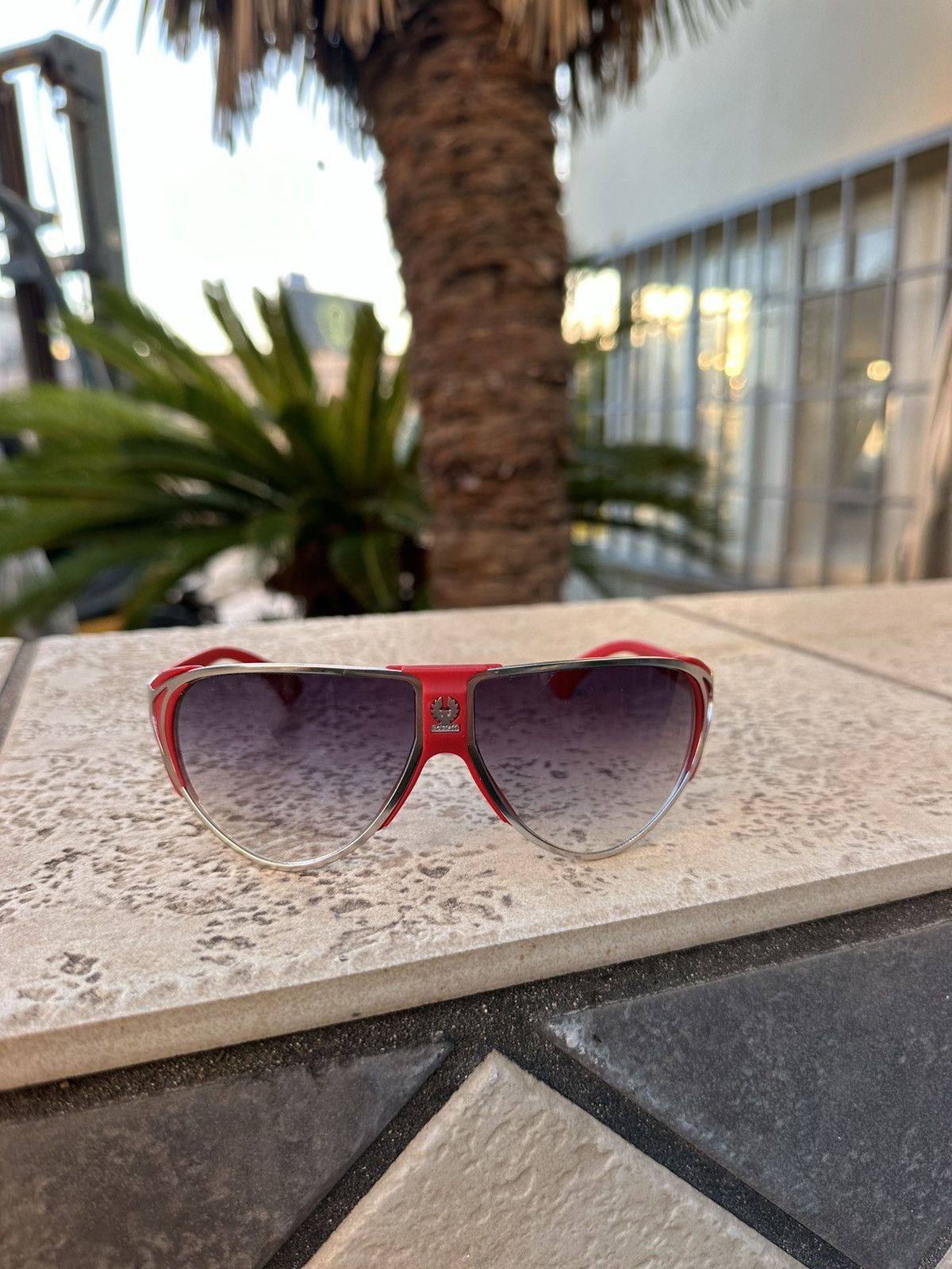 Belstaff Belstaff Sunglasses Red BS21 col.207 Size ONE SIZE - 2 Thumbnail