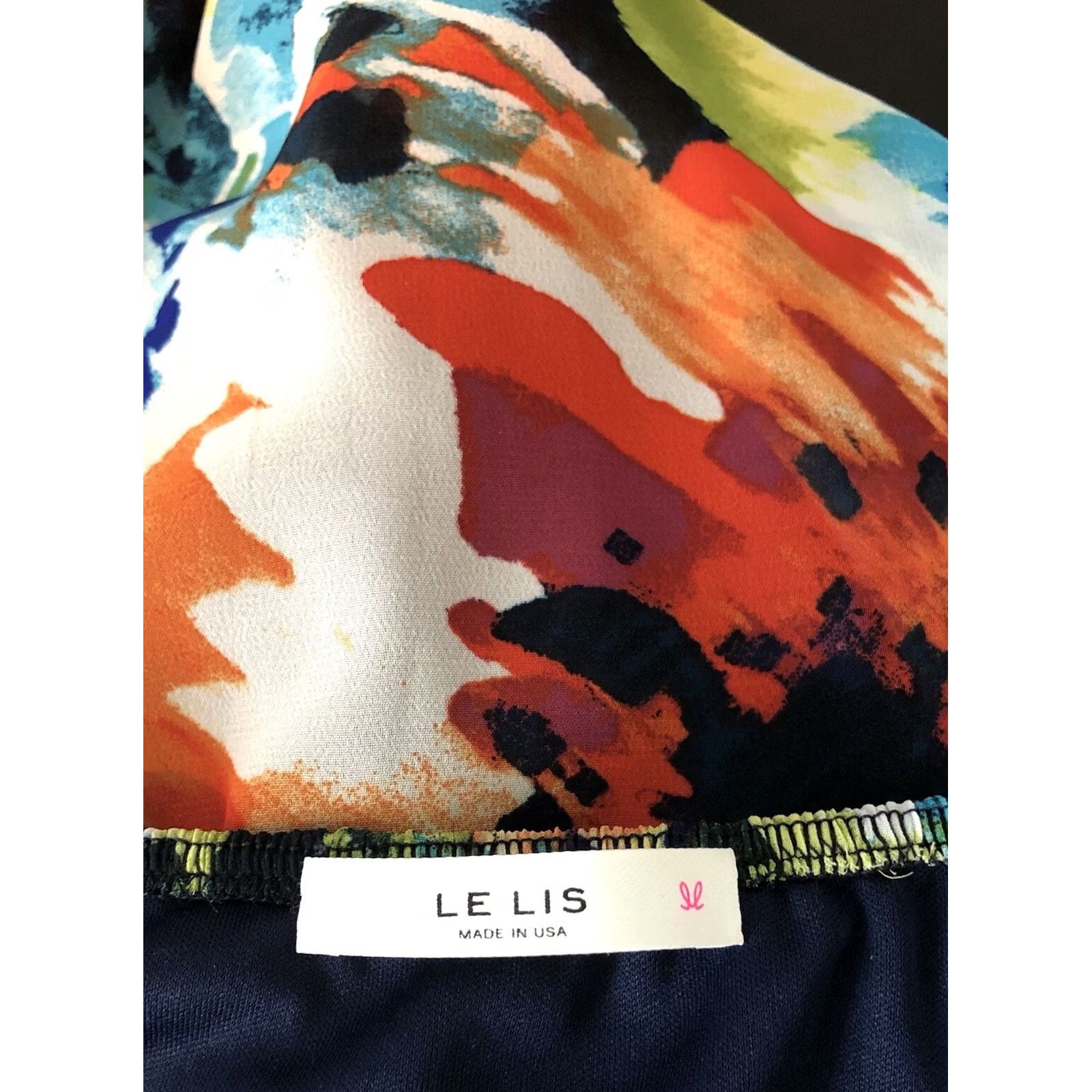 Vintage Boutique Maxi Tank Dress L Blue Floral Chiffon Crisscross Beach Sun Dress Size L / US 10 / IT 46 - 4 Thumbnail