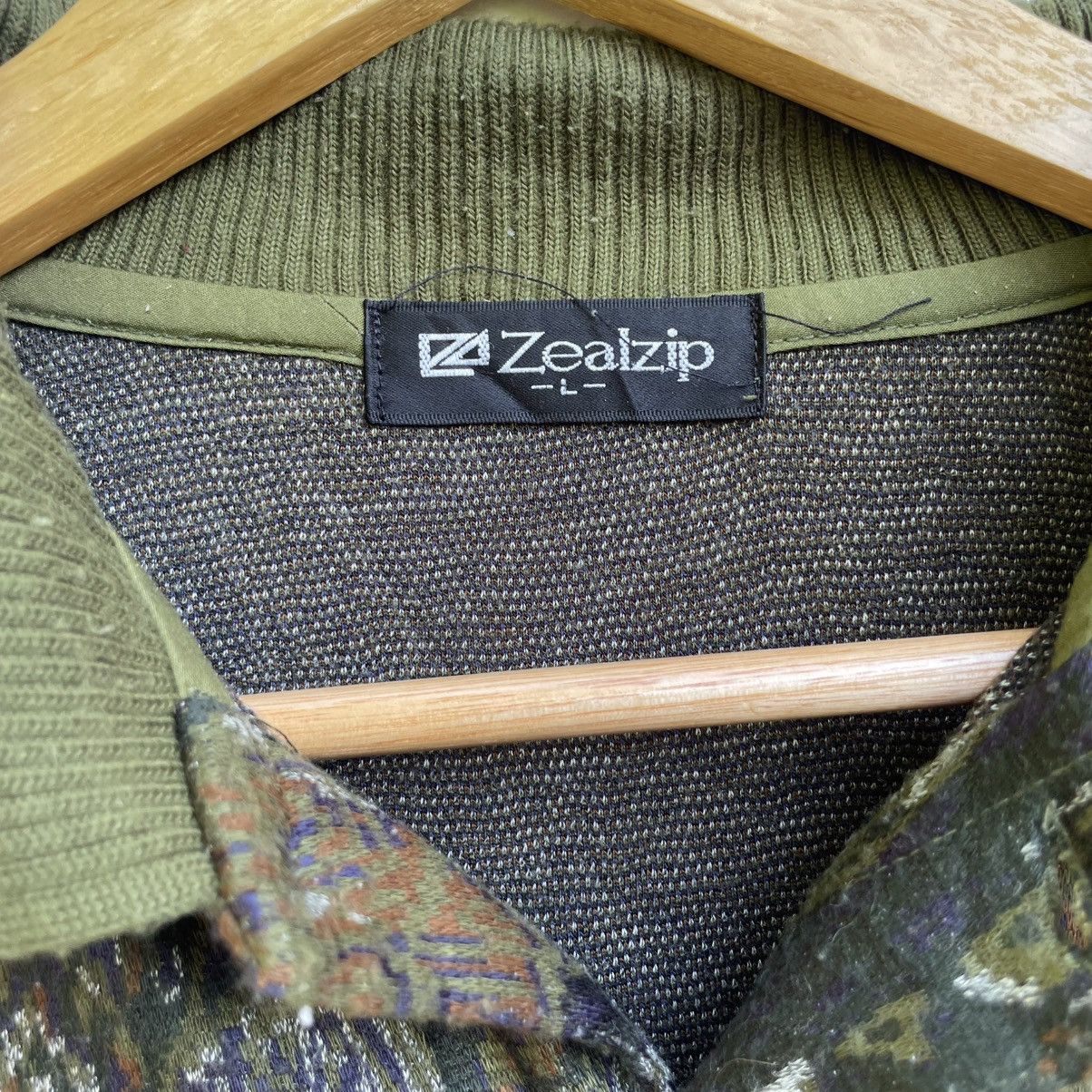 Japanese Brand × Lindbergh × Vintage 💥Japanese Brand ZealZip Fullprint Pullover Jacket Size US M / EU 48-50 / 2 - 6 Thumbnail