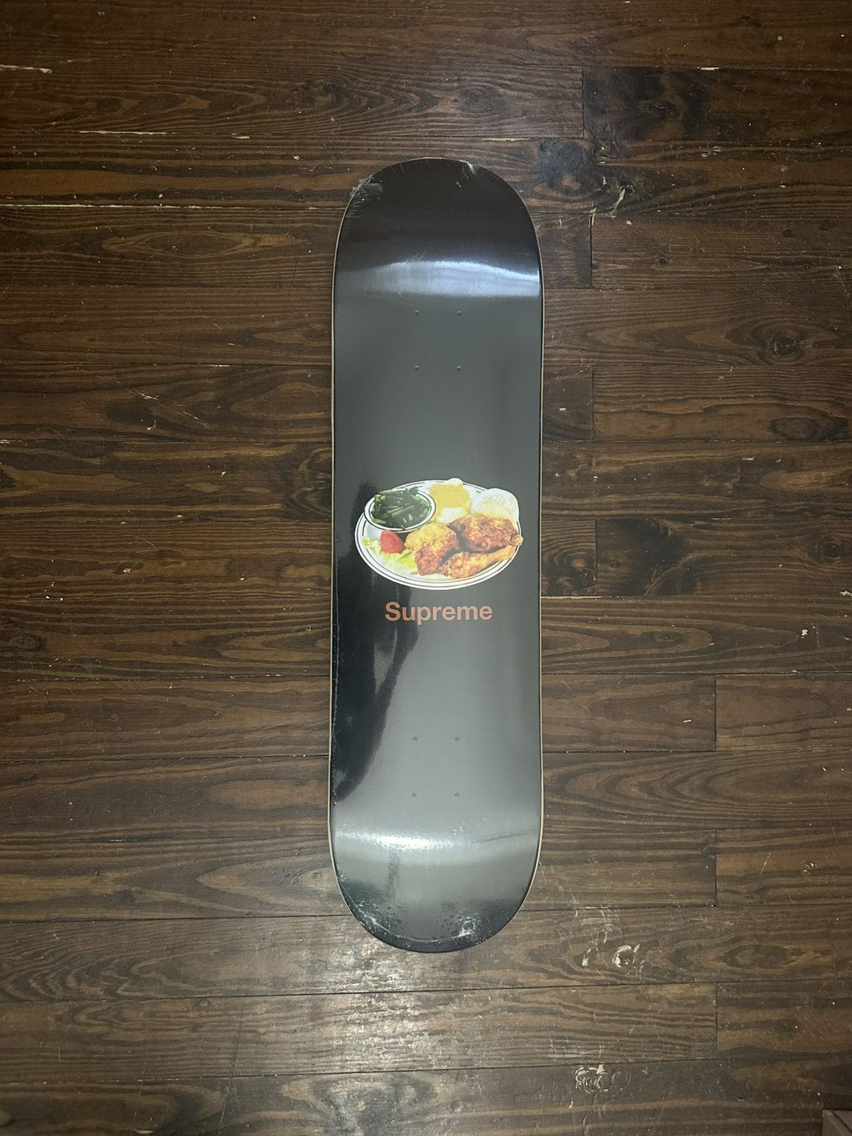 Supreme Supreme Chicken Dinner Skateboard Deck Black SS18 Size ONE SIZE - 1 Thumbnail