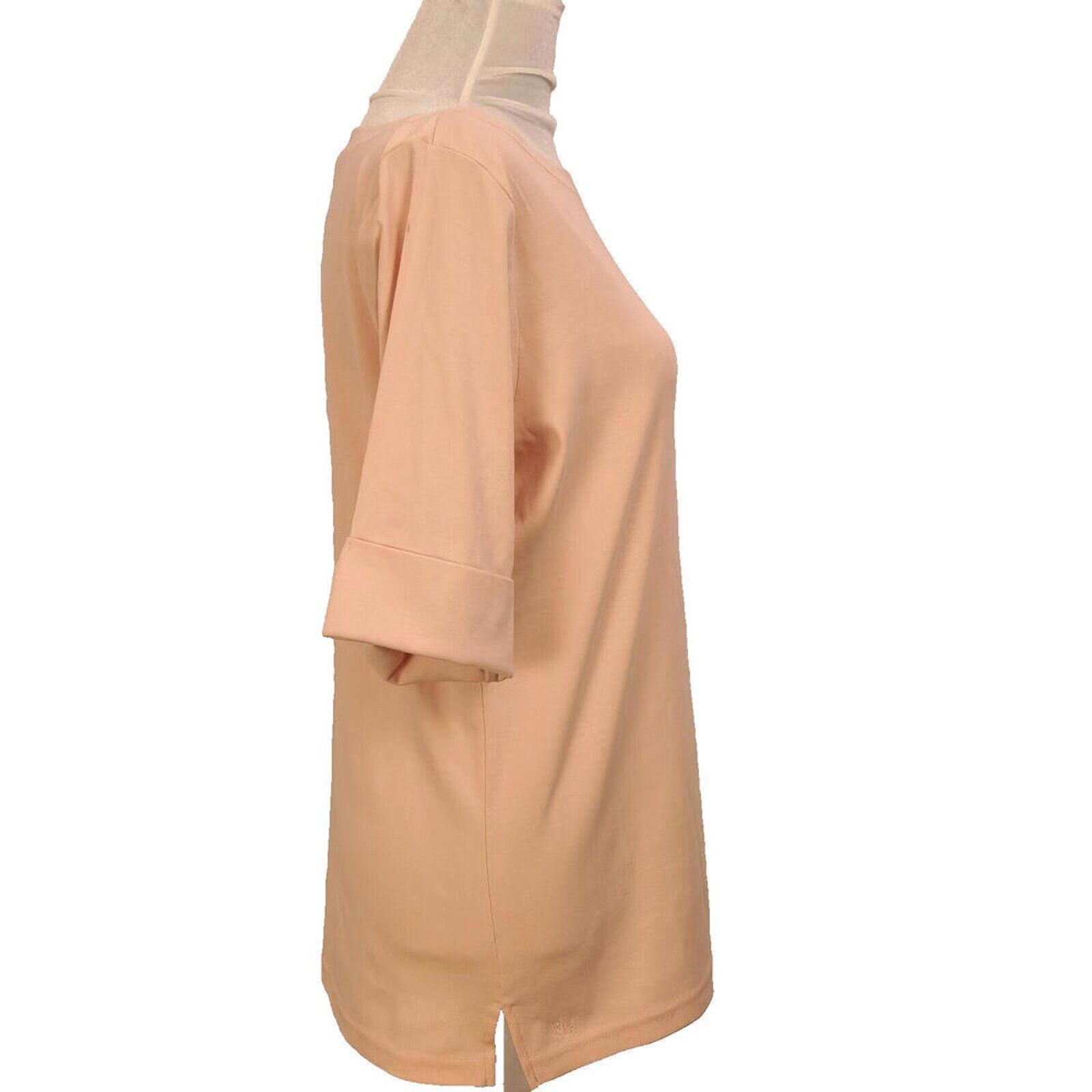 Lauren Ralph Lauren Lauren Ralph Lauren Size XL Pink Short Sleeve Blouse Size XL / US 12-14 / IT 48-50 - 7 Thumbnail