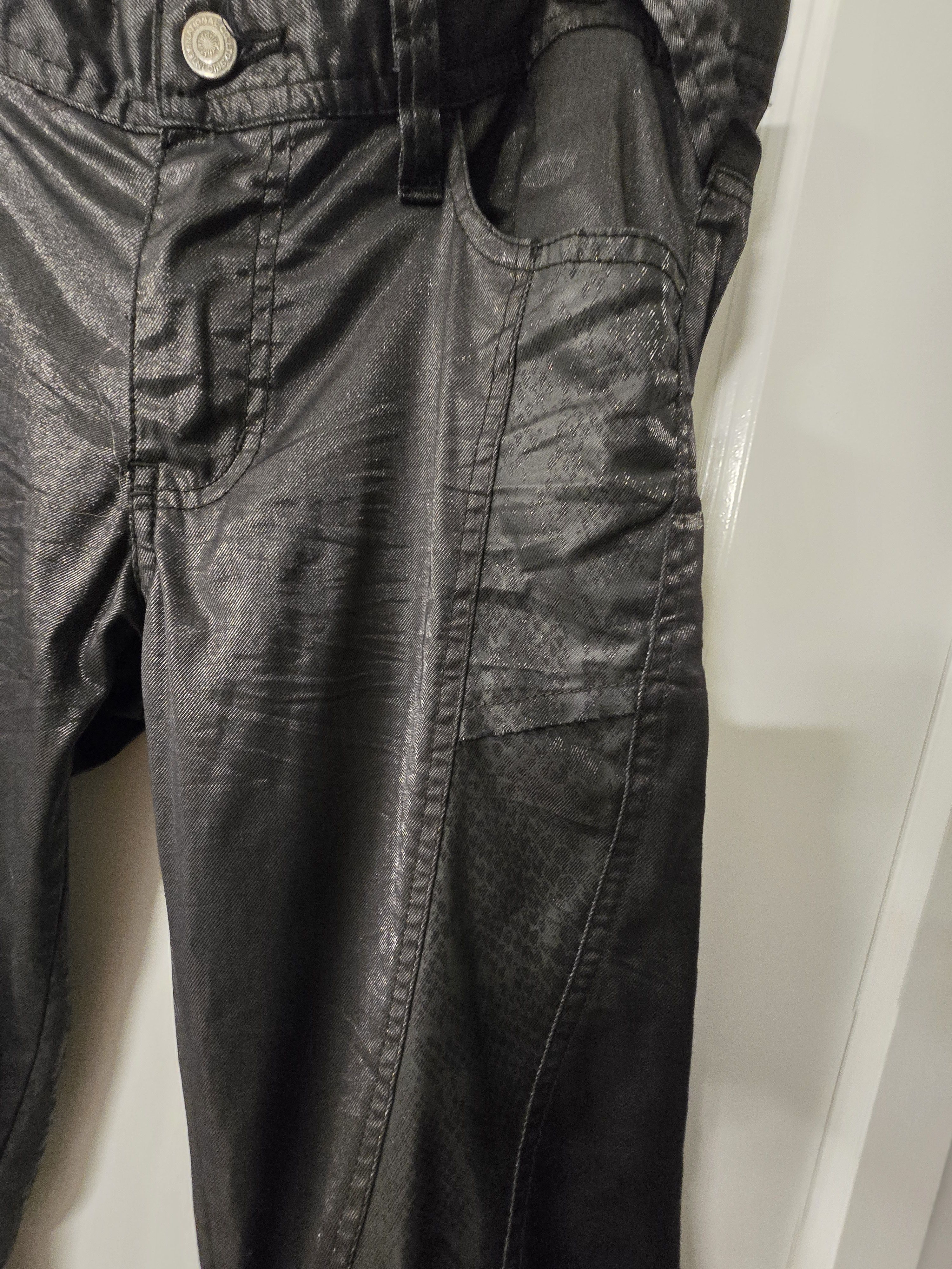 Tornado Mart Tornado Mart Python Shimmer Pants Size US 32 / EU 48 - 2 Thumbnail
