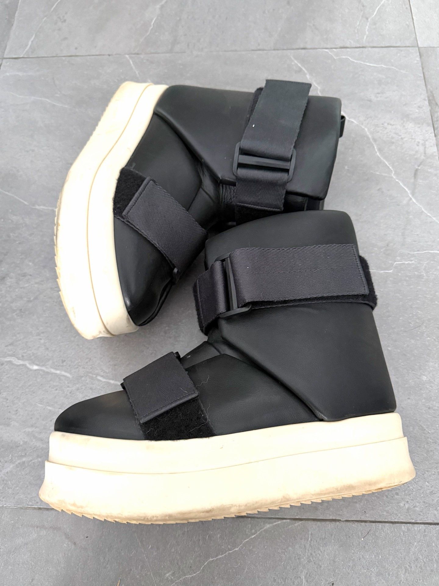 Rick Owens Rick Owens Kwon Ji-yong Fracture Boots Size US 9 / EU 42 - 5 Thumbnail