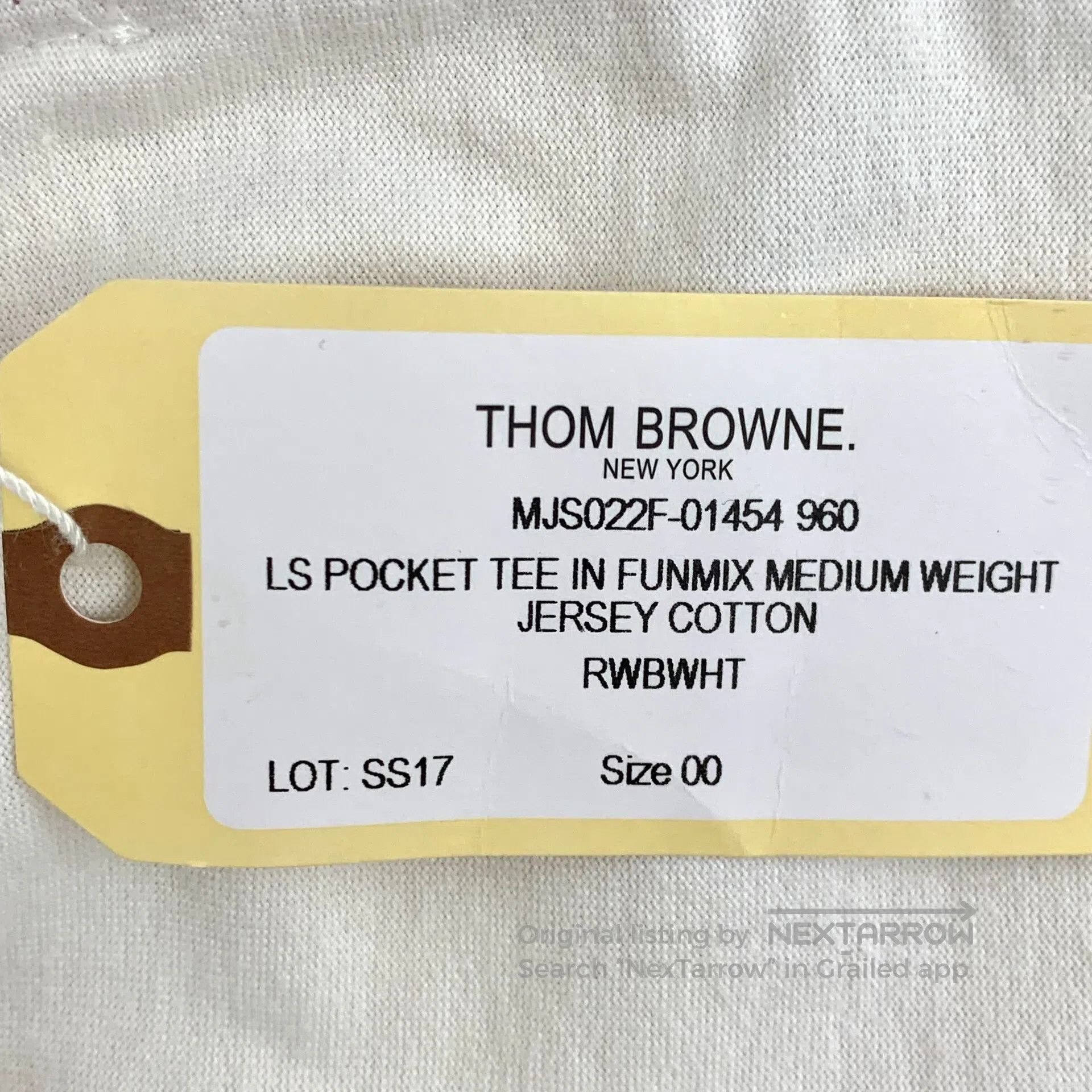 Thom Browne Thom Browne Red, White, and Blue Color Block Cotton Long S Size US XS / EU 42 / 0 - 9 Thumbnail