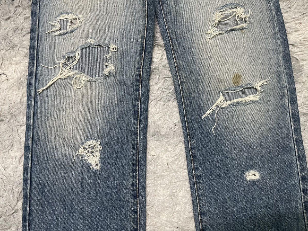 Japanese Brand 2000s HYSTERIC GLAMOUR INSPIRED BRAND SOY DISTRESSED DESIGN Size US 29 - 5 Thumbnail