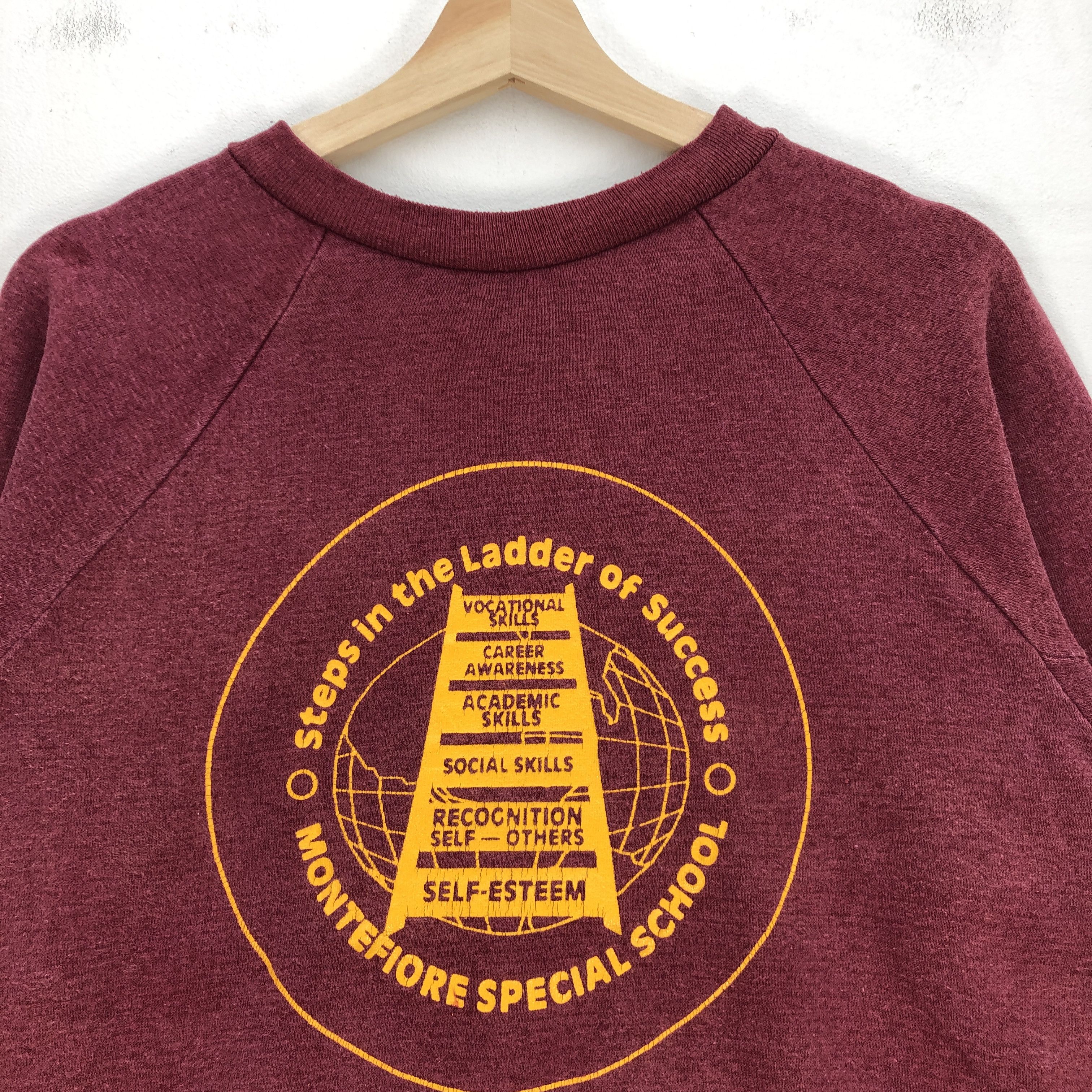 Other Vintage Ladder of Success Sweatshirt Novelty Sweater Size US S / EU 44-46 / 1 - 3 Thumbnail