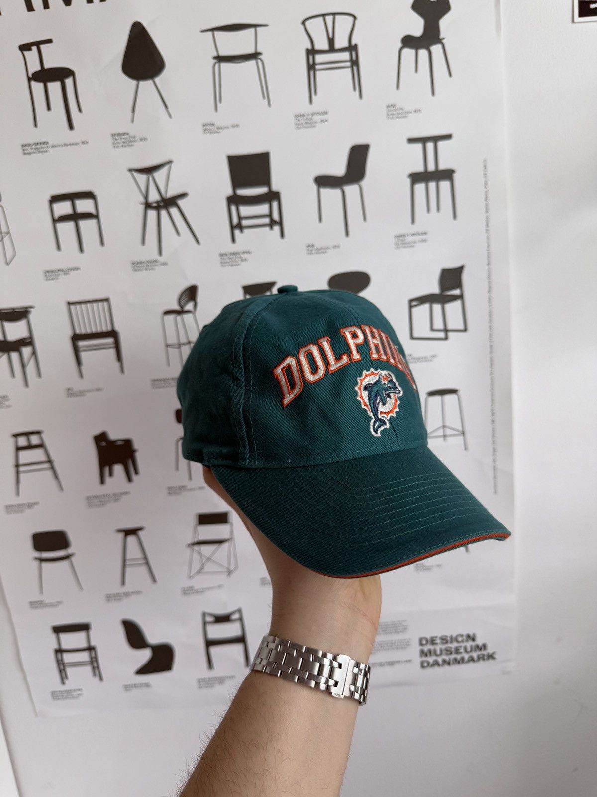 NFL × Puma × Vintage Vintage 90s Puma Miami Dolphins NFL cap hat y2k usa retro Size ONE SIZE - 3 Thumbnail