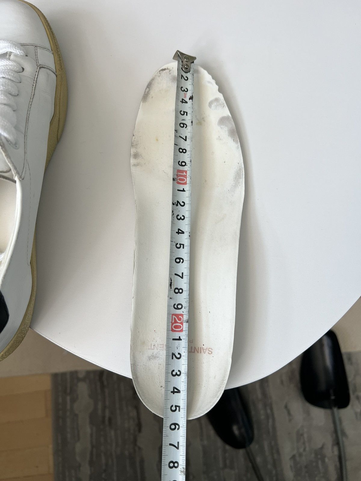 Saint Laurent Paris Saint laurent low top sneakers shoes leather luxury Size US 6.5 / EU 39-40 - 10 Thumbnail