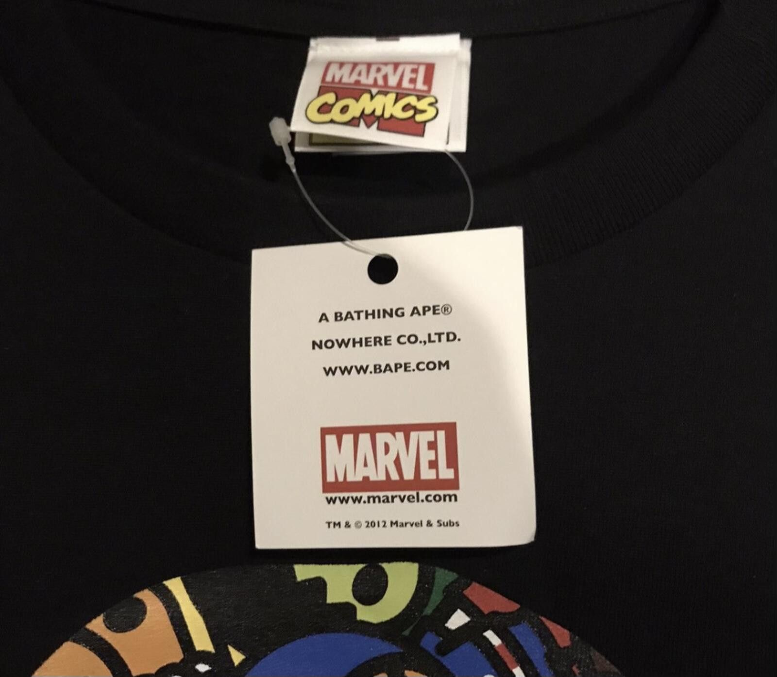 Bape BAPE x Marvel x Baby Milo Comic Camo Tee Avengers - Hulk XXL Size US XXL / EU 58 / 5 - 8 Thumbnail