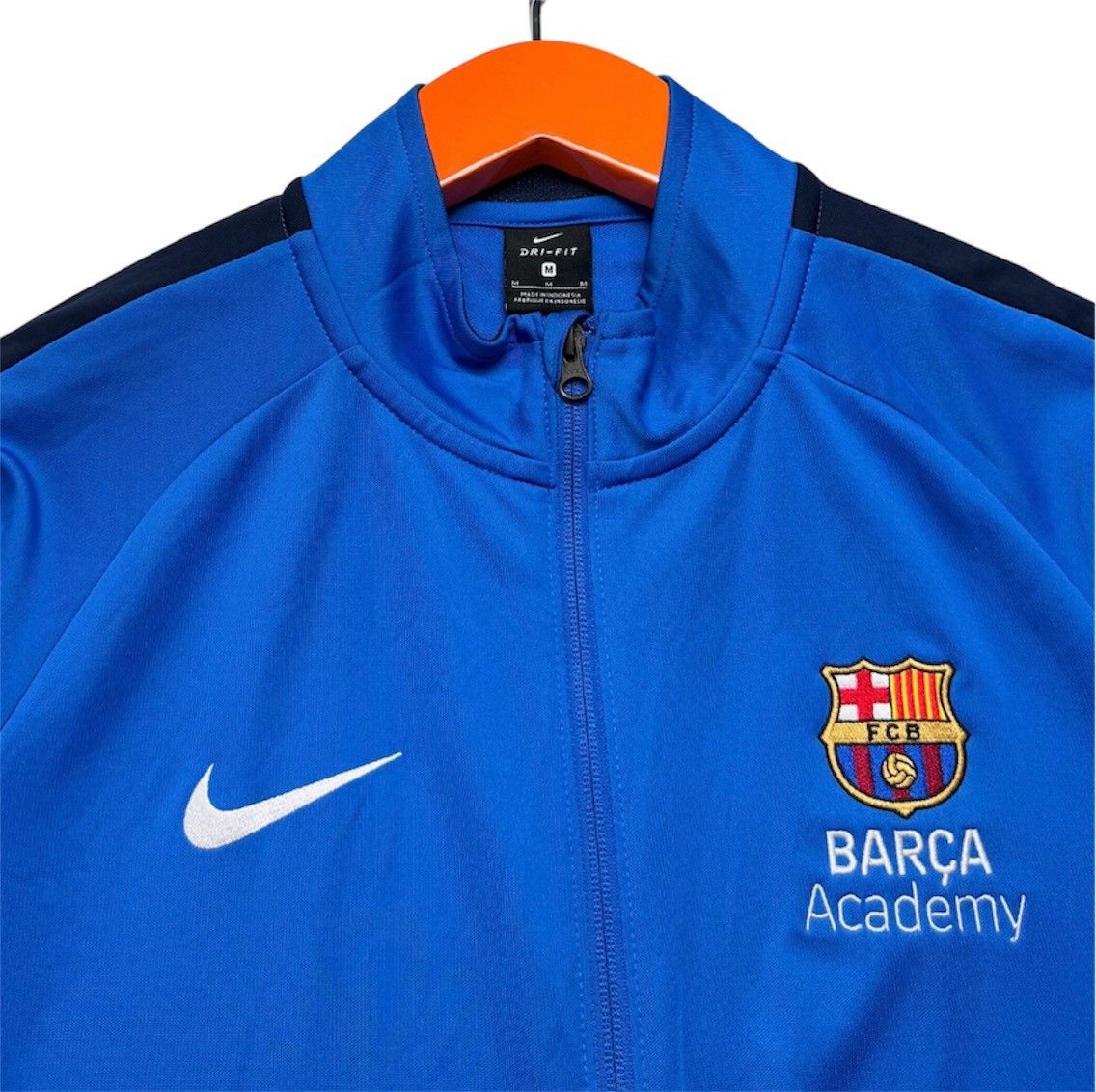 Nike Nike F.C. Barcelona Academy Track Top Soccer Jacket Size US M / EU 48-50 / 2 - 2 Thumbnail