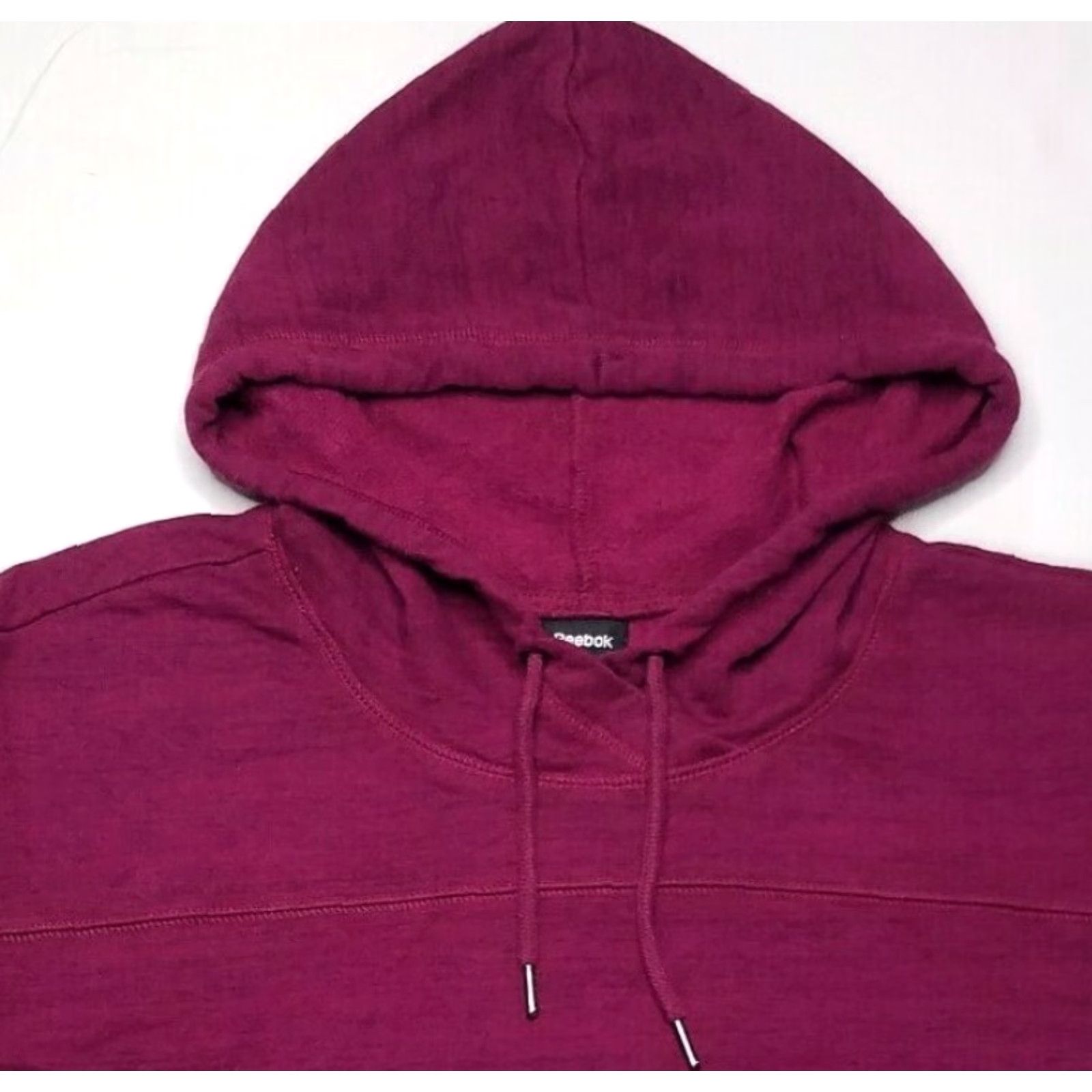Reebok VINTAGE Reebok Hoodie Adult XS Purple Cotton Blend Long Sleeve Casual Sweatshirt Women Size XS / US 0-2 / IT 36-38 - 2 Thumbnail