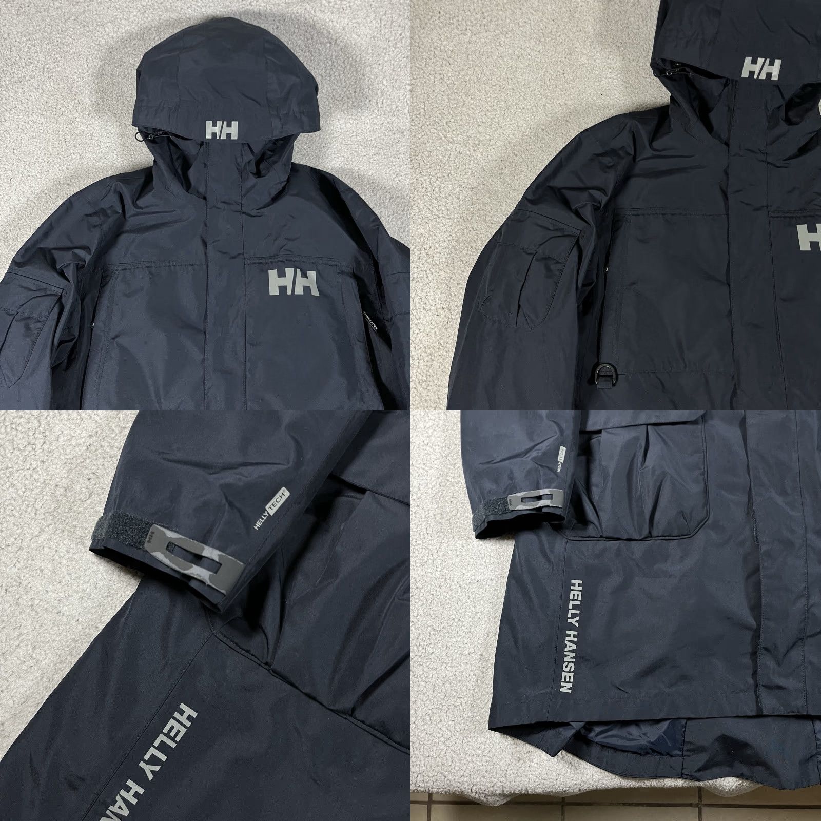 Helly Hansen Helly Hansen Coach Rigging Coat Womens XL Waterproof Insulated 3 in 1 Hooded Parka Blue Size XL / US 12-14 / IT 48-50 - 8 Thumbnail