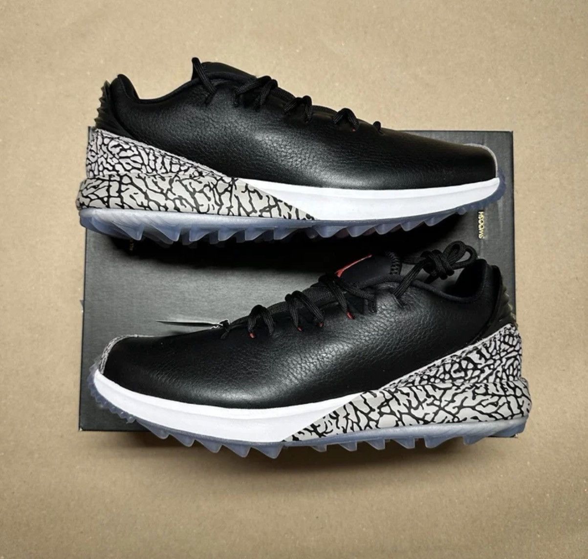 Jordan Brand Nike Air Jordan ADG Black Cement men’s sz 7.5 golf shoes NEW Size US 7.5 / EU 40-41 - 1 Thumbnail