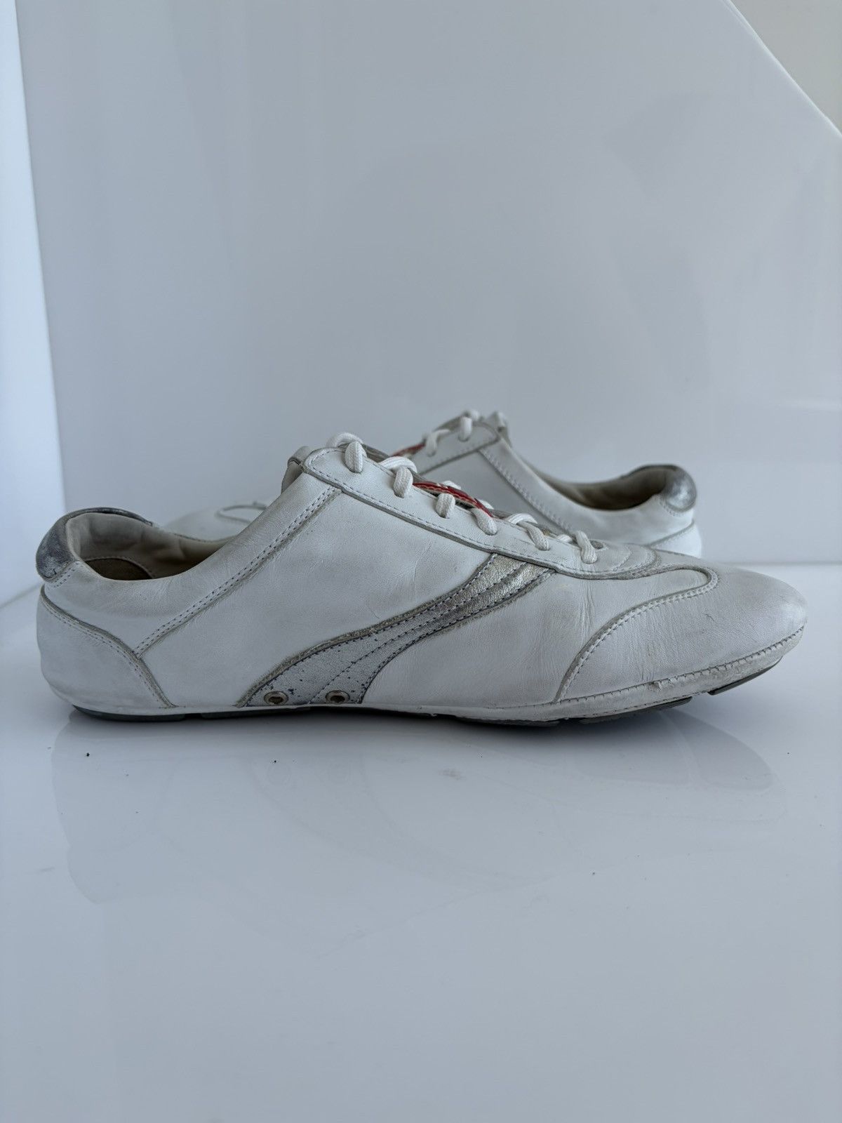 Prada 90S Prada Monte Carlo Driving Leather Sneakers Americas Cup Size US 7.5 / IT 37.5 - 7 Thumbnail