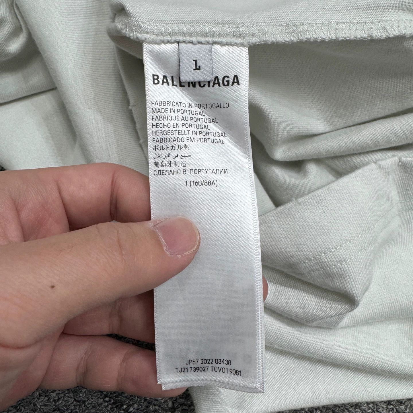 Balenciaga Balenciaga Embroidered Logo Long Sleeve Size 1 Size S / US 4 / IT 40 - 3 Thumbnail