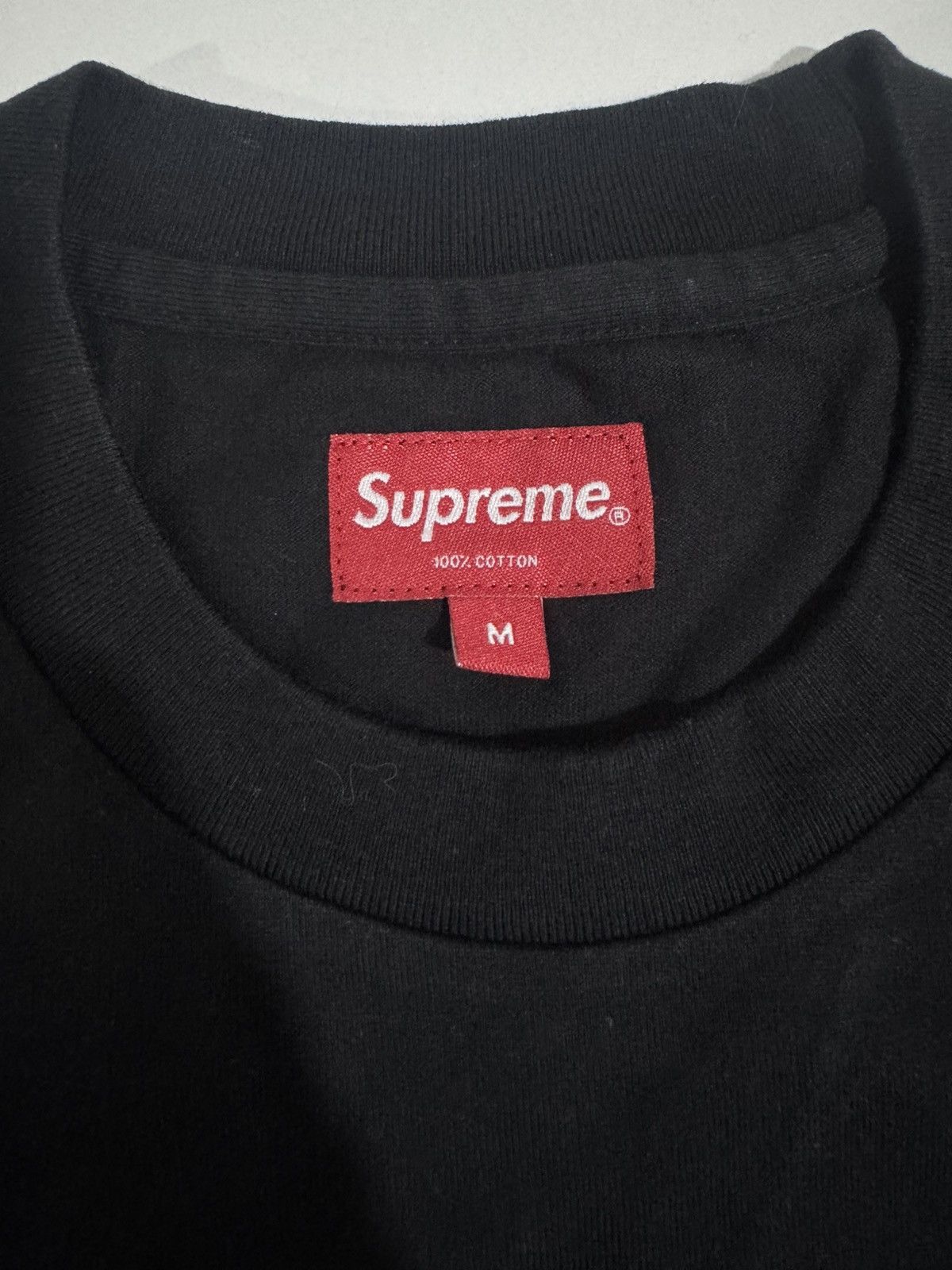 Supreme Means highest embroidered LS tee Size US M / EU 48-50 / 2 - 5 Thumbnail