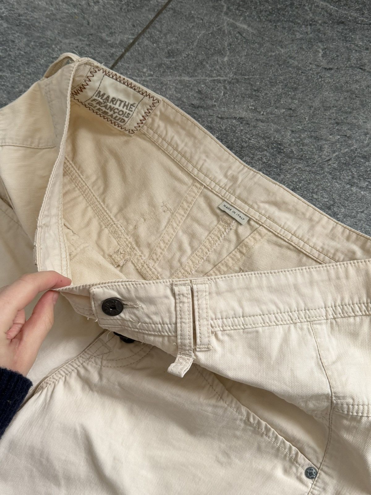Marithe + Francois Girbaud Vintage Marithe Francois Girbaud jeans Bootcup Flared Pants Size US 30 / EU 46 - 13 Thumbnail