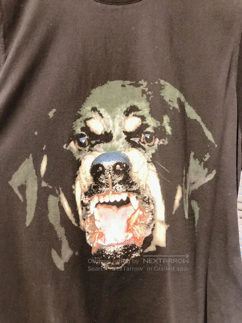 Givenchy Givenchy Black Dog Head Sleeveless T-Shirt Size US XS / EU 42 / 0 - 4 Thumbnail
