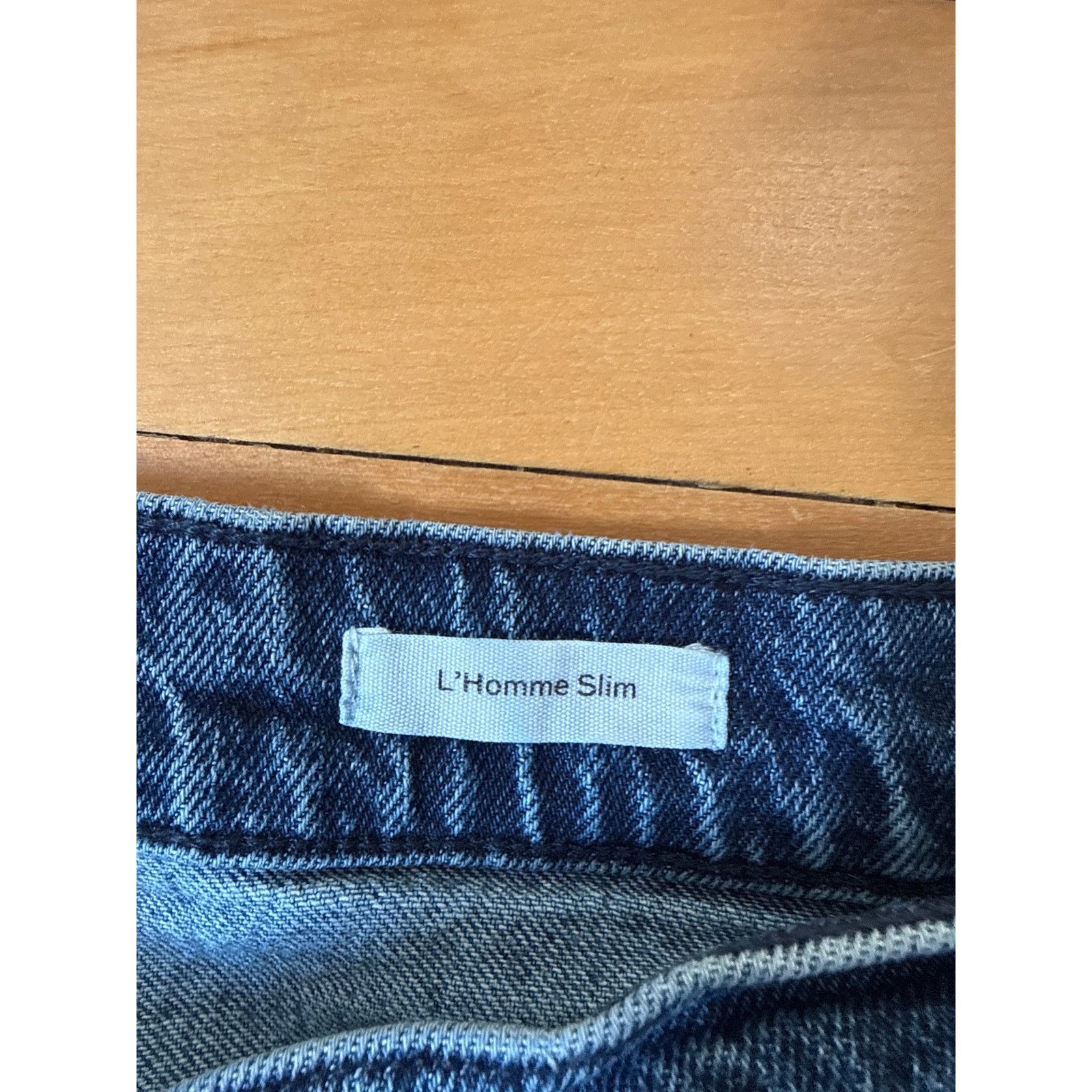 Frame Frame L'Homme Slim Jeans Size 34 Medium Wash Stretch Size US 34 / EU 50 - 4 Thumbnail