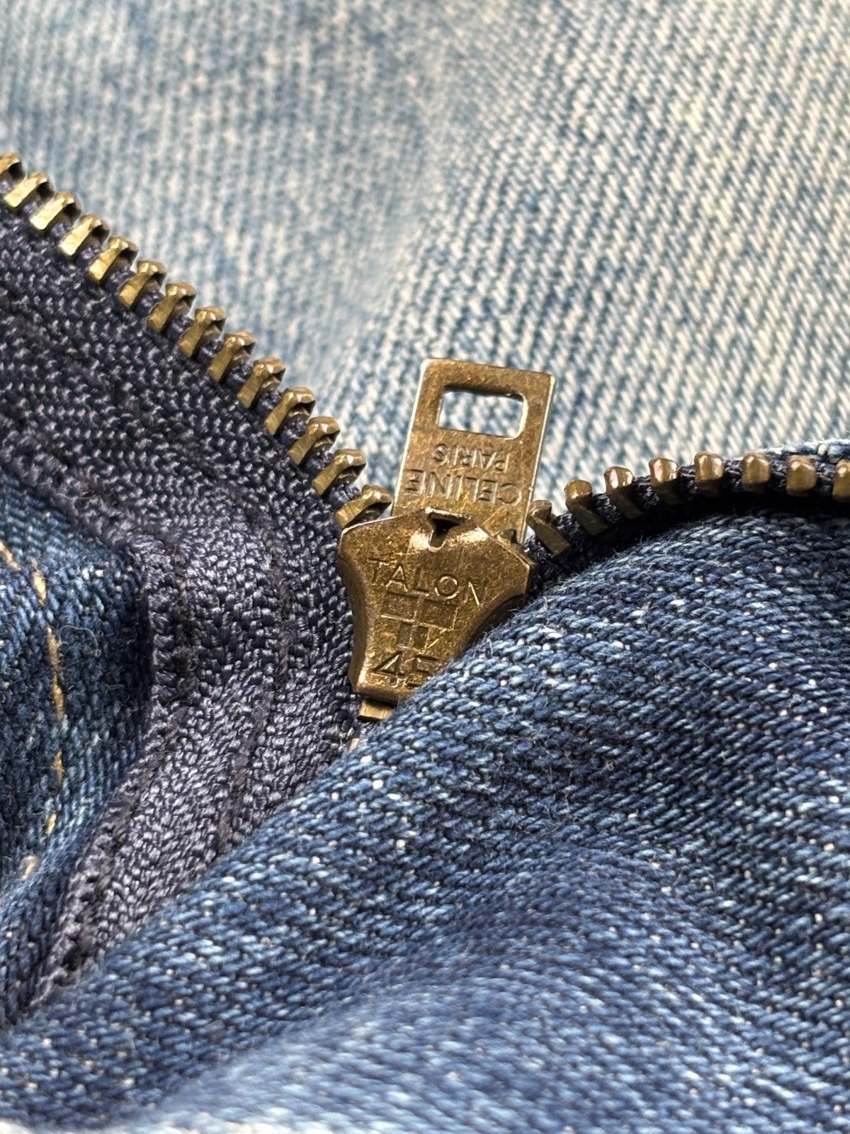 Celine Hedi Slimane - S/S 2020 Union Washed Flared Jeans Size 27" / US 4 / IT 40 - 11 Thumbnail