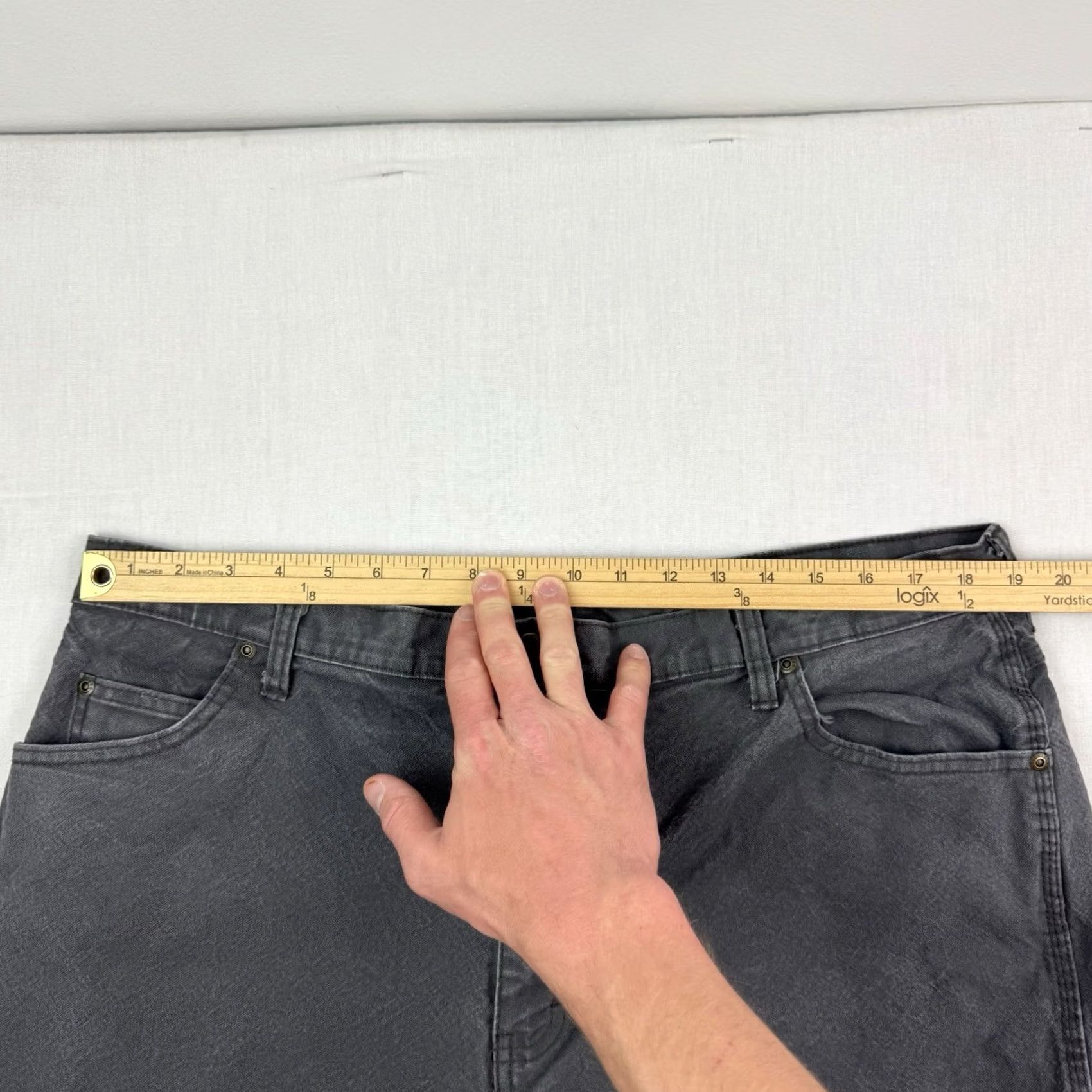 Dickies VINTAGE Dickies Carpenter Pants Adult 38x30 Workwear Canvas Gray Cotton Straight Mens Size US 38 / EU 54 - 6 Thumbnail