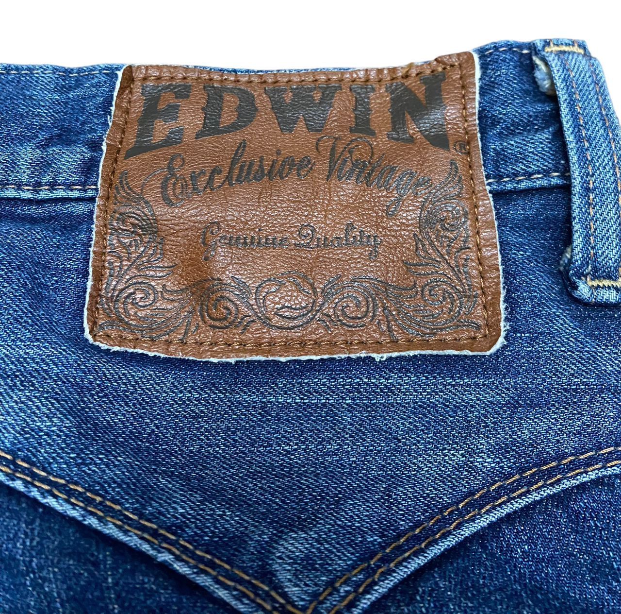 Edwin 💥BEST OFFER💥VINTAGE EDWIN XV403 DISTRESSED DENIM Size US 34 / EU 50 - 14 Thumbnail